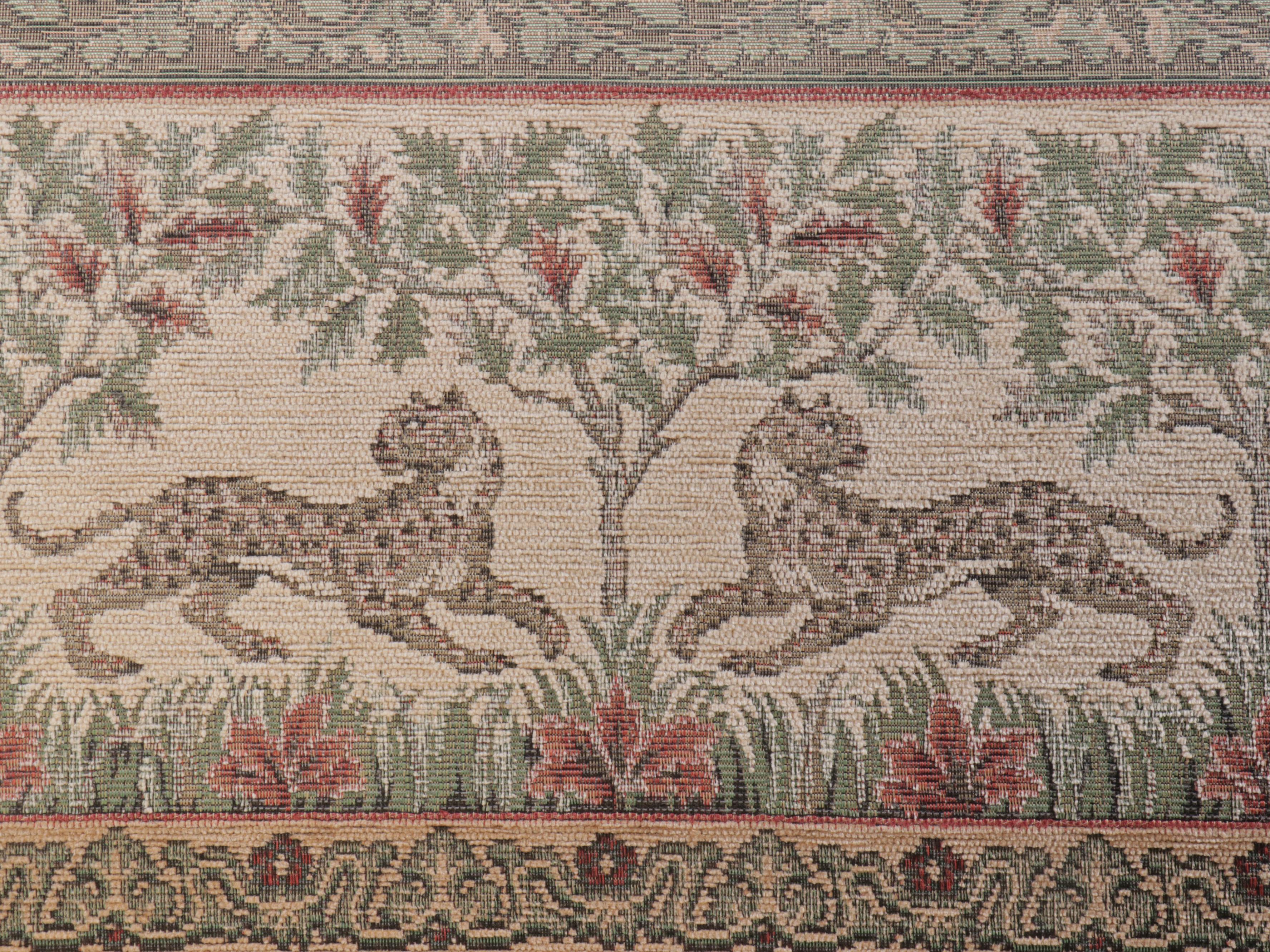 Woven Fabric Upholstered Roll Arm Bed Bench