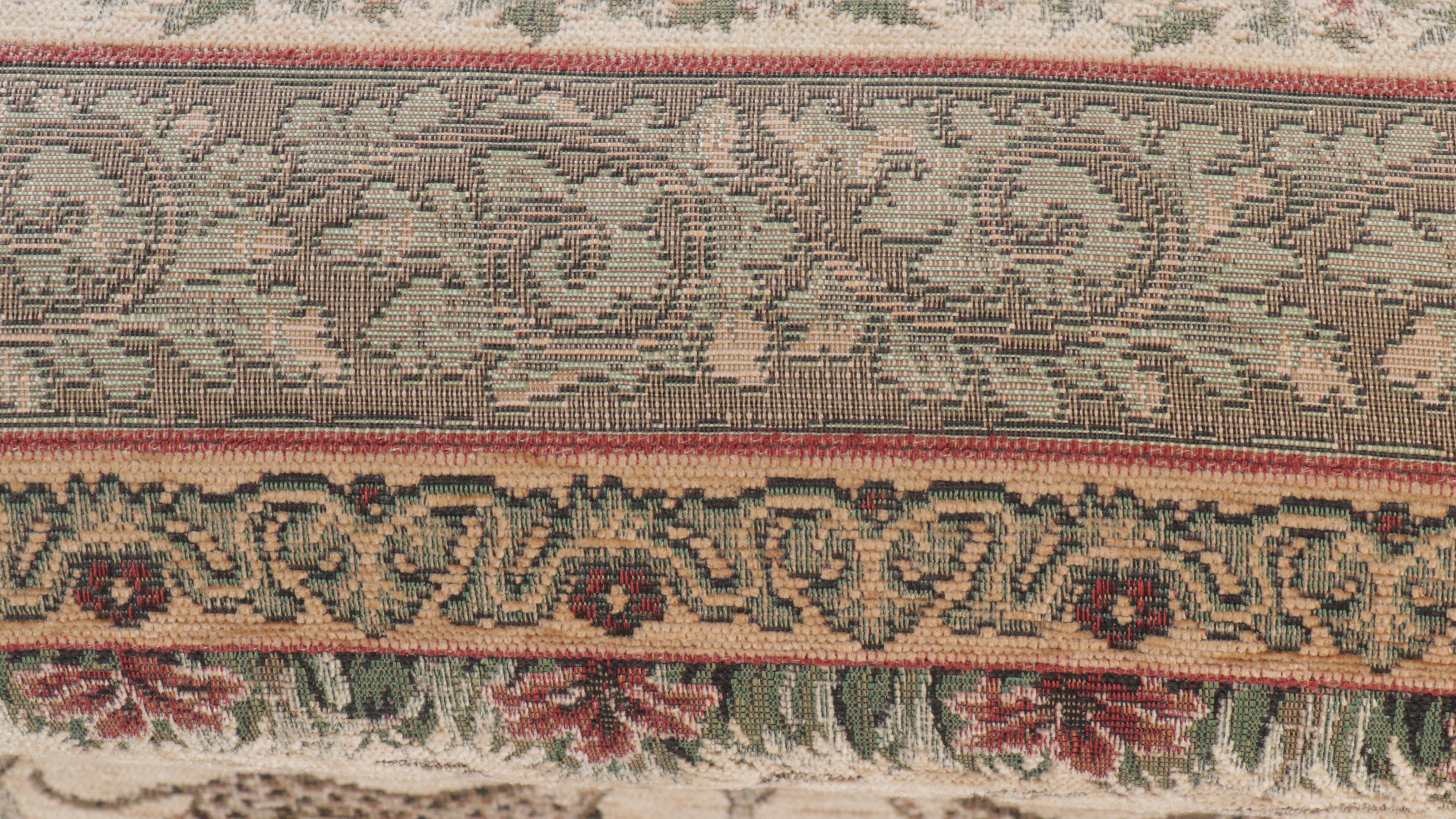 Woven Fabric Upholstered Roll Arm Bed Bench