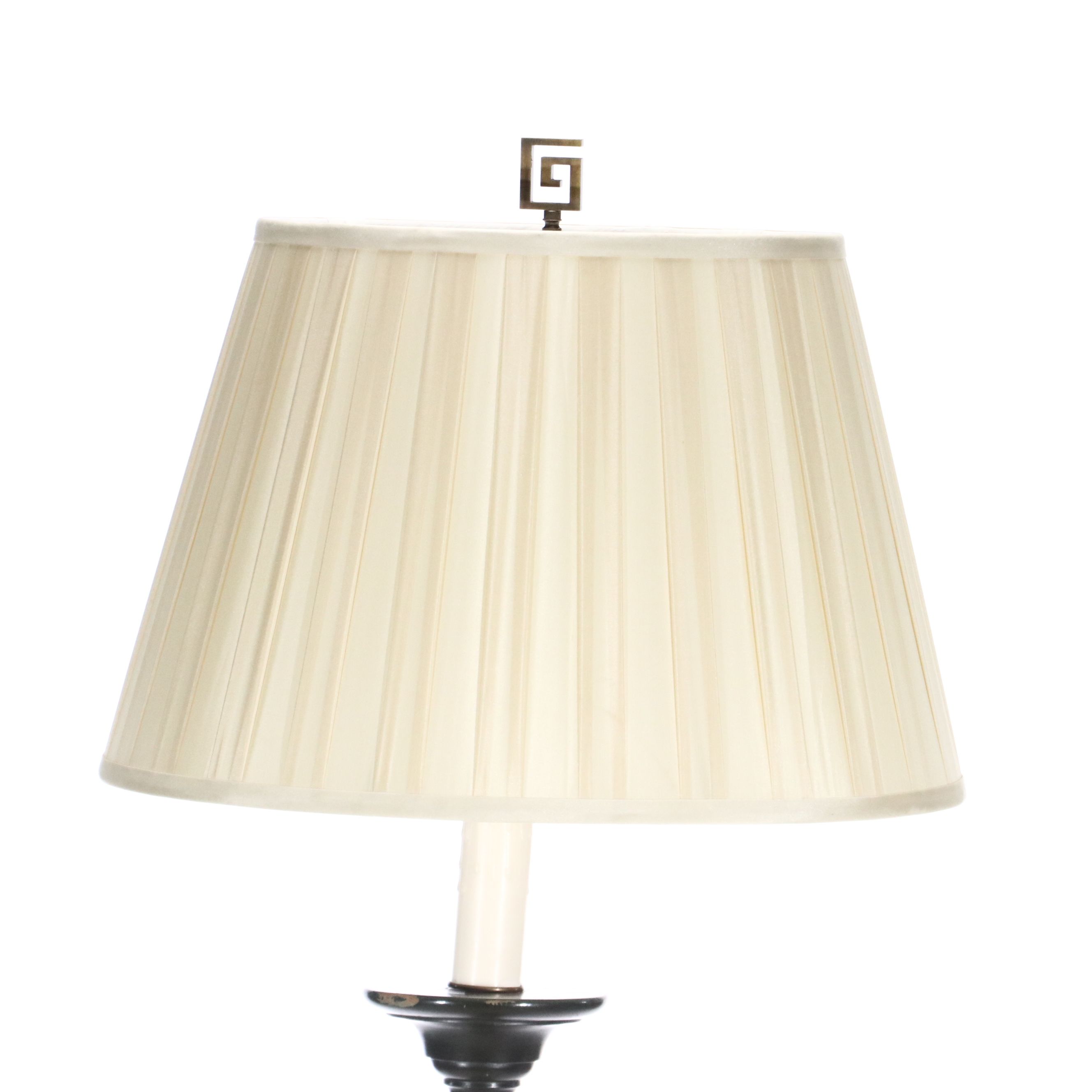 Pair of Art Deco Baluster Turned Wood Torcheres, Early 20th Century