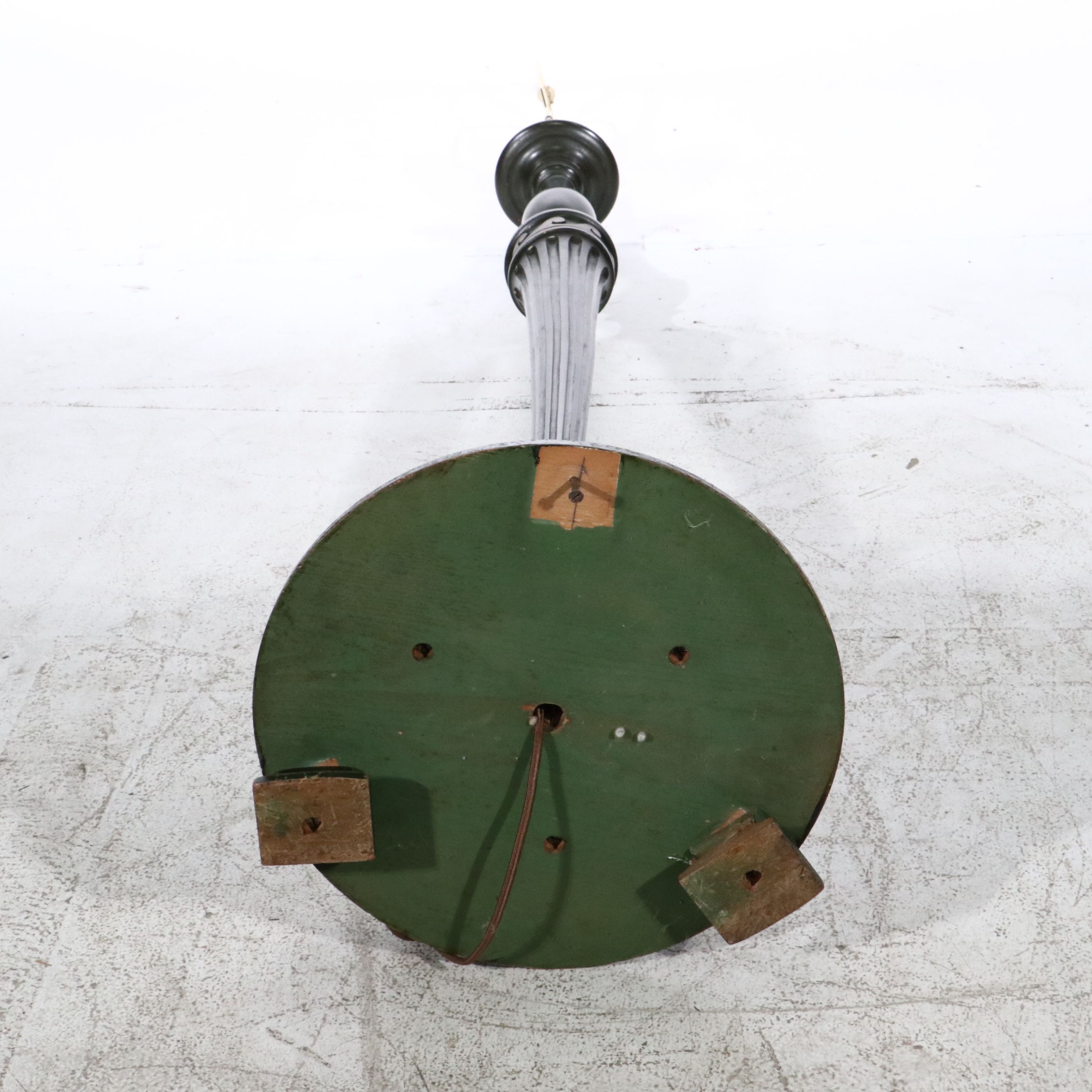 Pair of Art Deco Baluster Turned Wood Torcheres, Early 20th Century