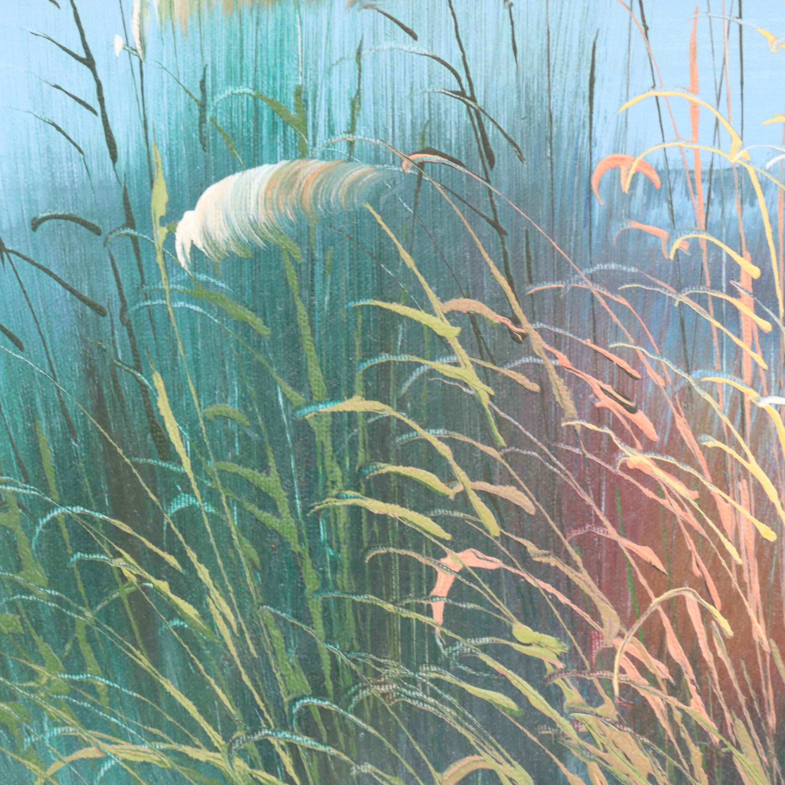 Coastal Landscape Oil Painting, 21st Century