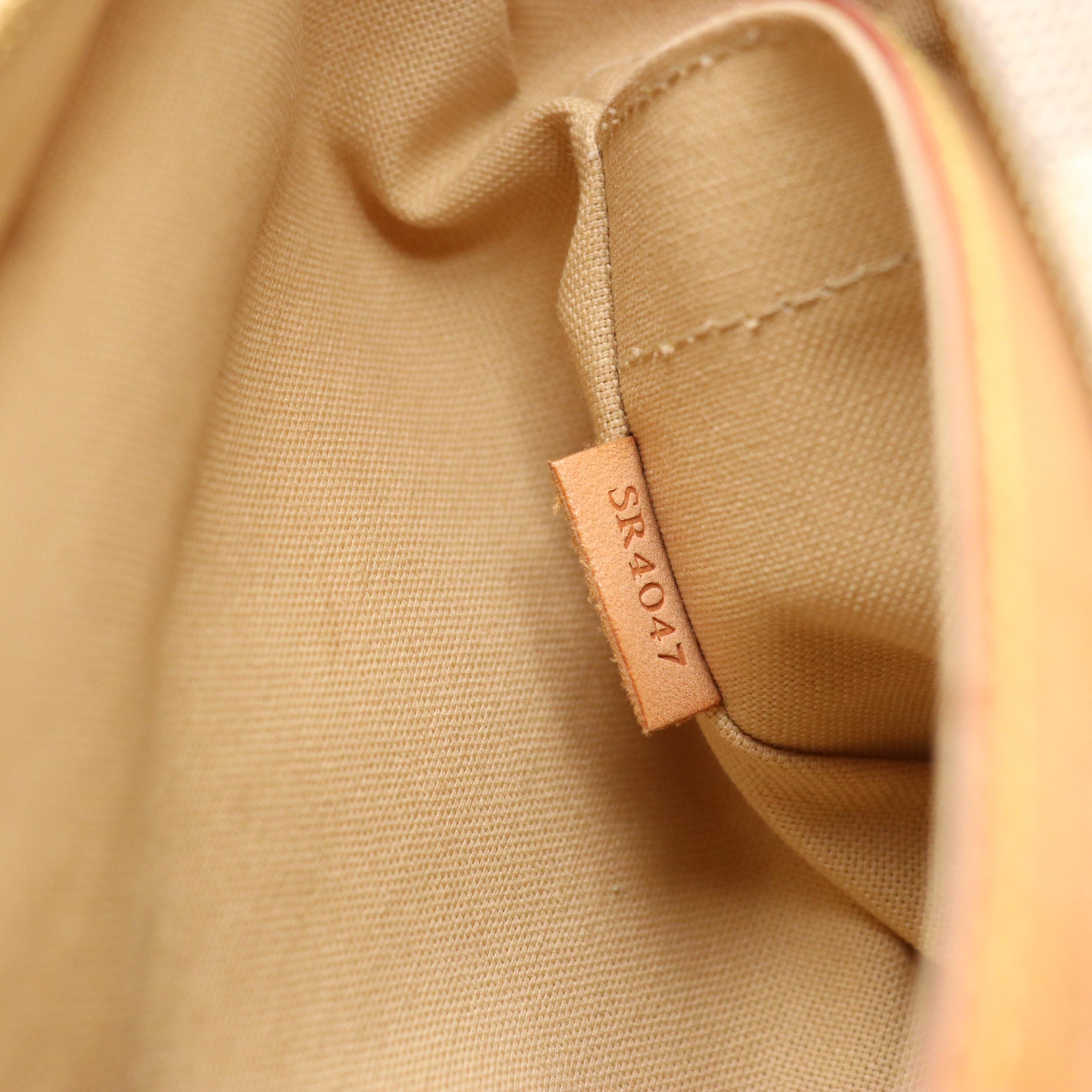 Louis Vuitton Naviglio Bag in Damier Azur Canvas