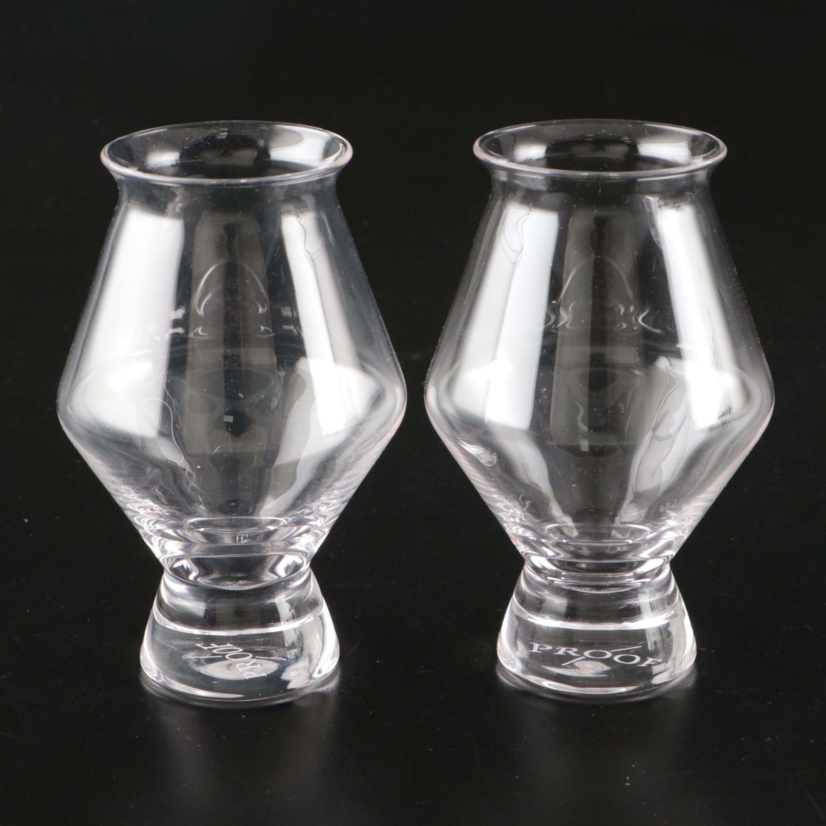 Proof Whiskey Tasting Glasses with Wine Glasses and Other Barware