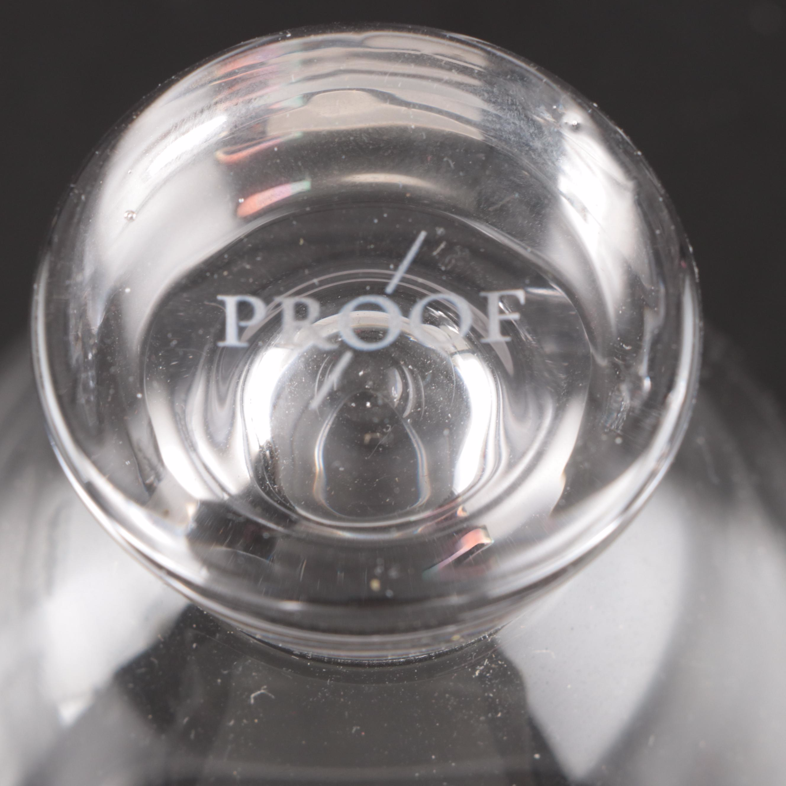 Proof Whiskey Tasting Glasses with Wine Glasses and Other Barware