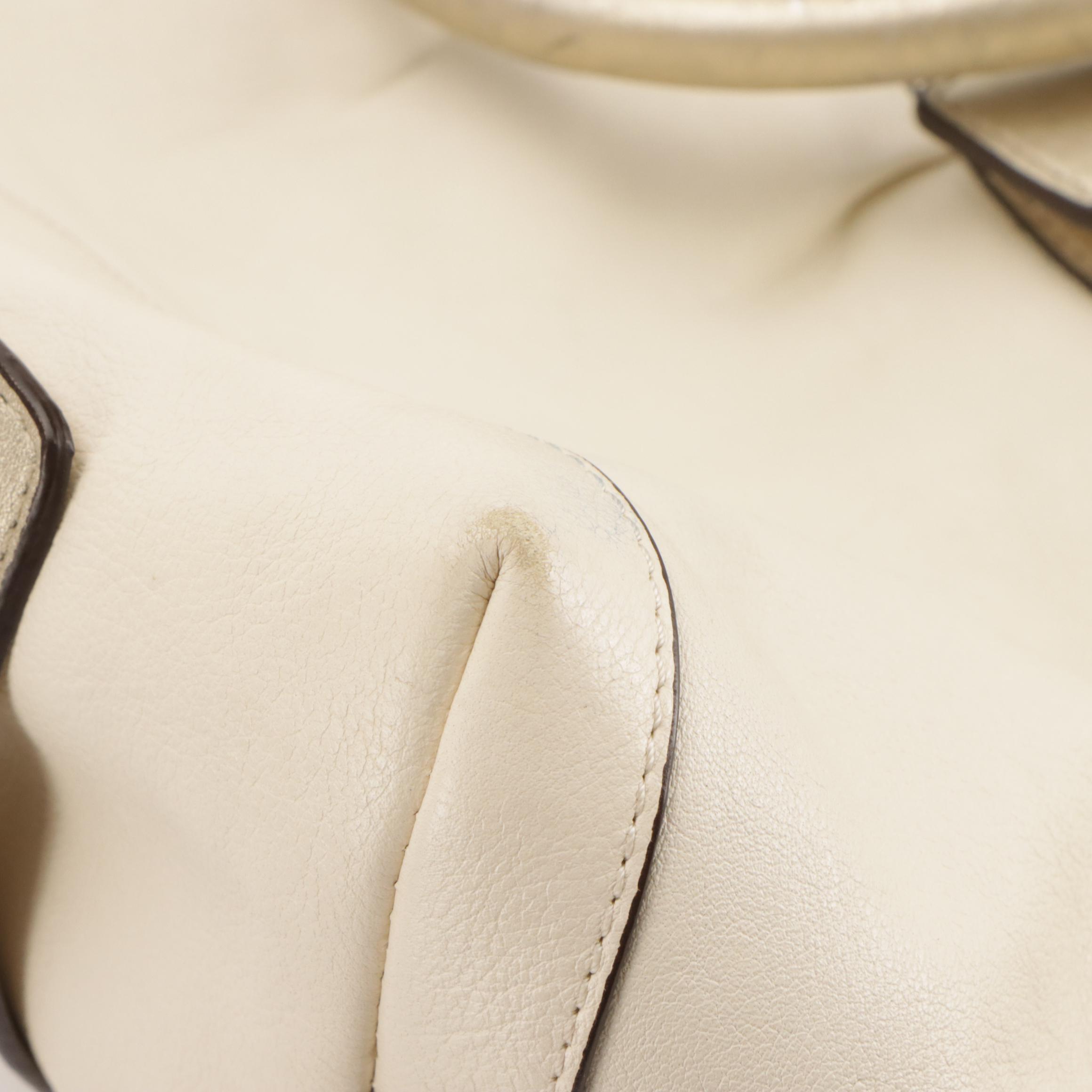 Coach Ashley Two-Way Satchels in Shimmery Leather and Signature Dotted C Canvas