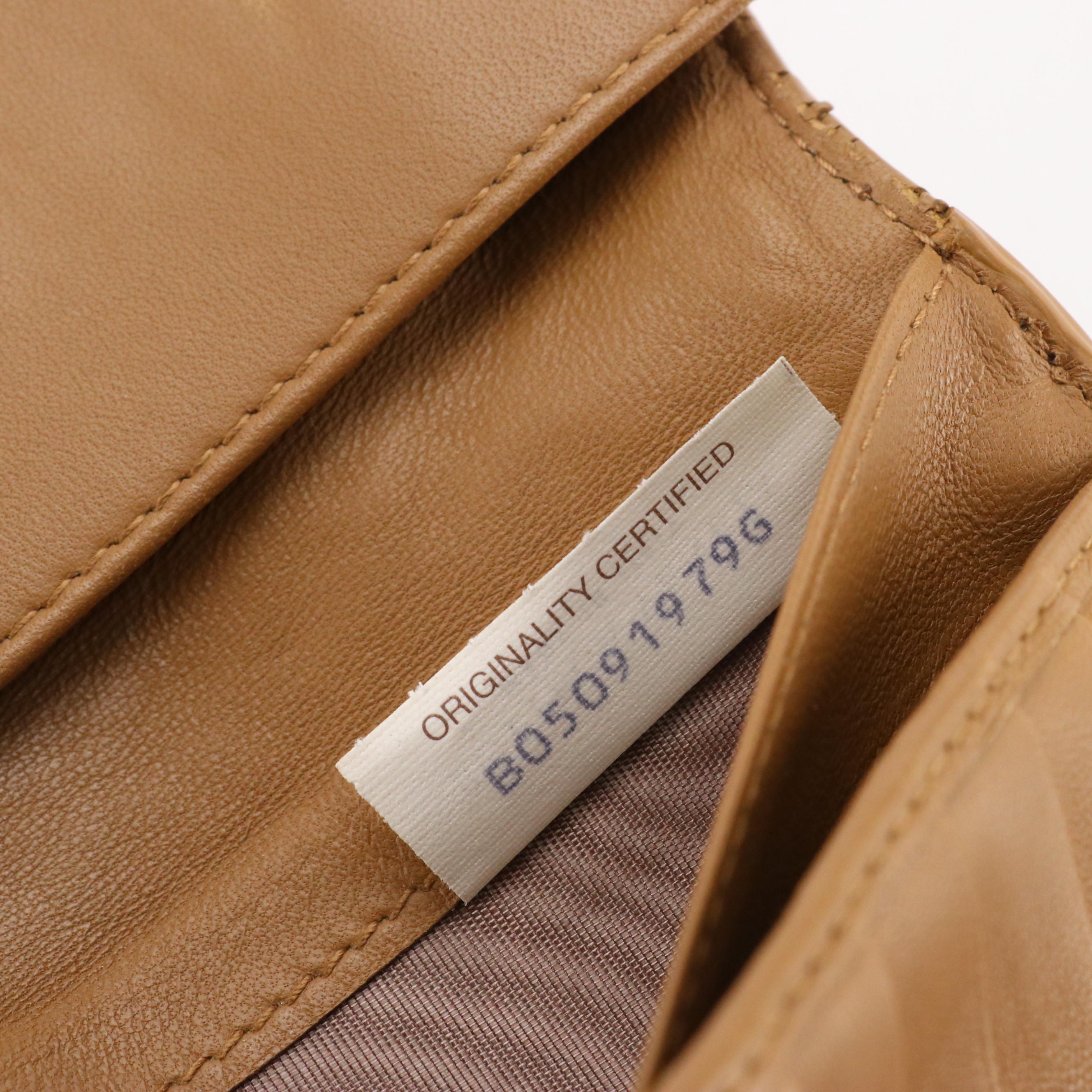 Bottega Veneta Intrecciato Leather Long Wallet