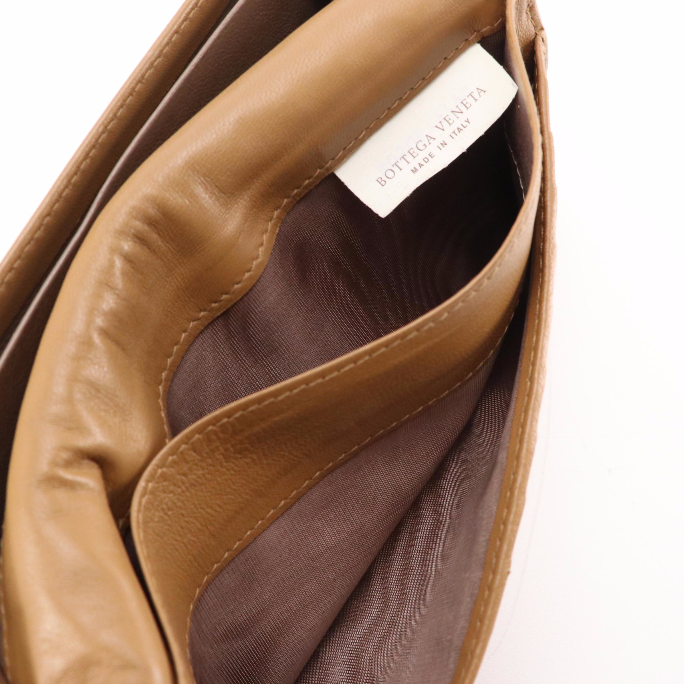 Bottega Veneta Intrecciato Leather Long Wallet