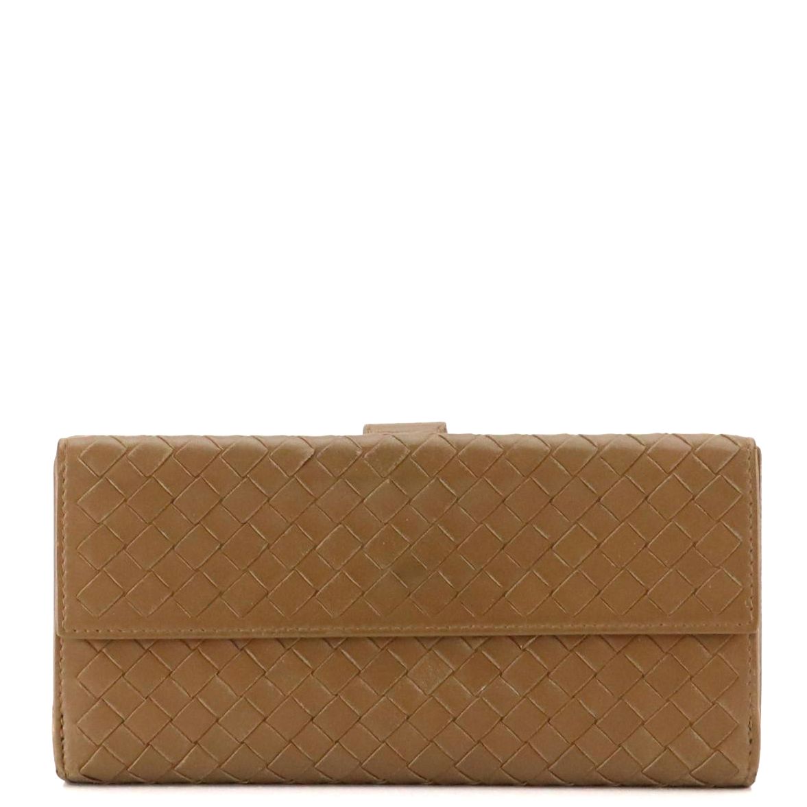 Bottega Veneta Intrecciato Leather Long Wallet