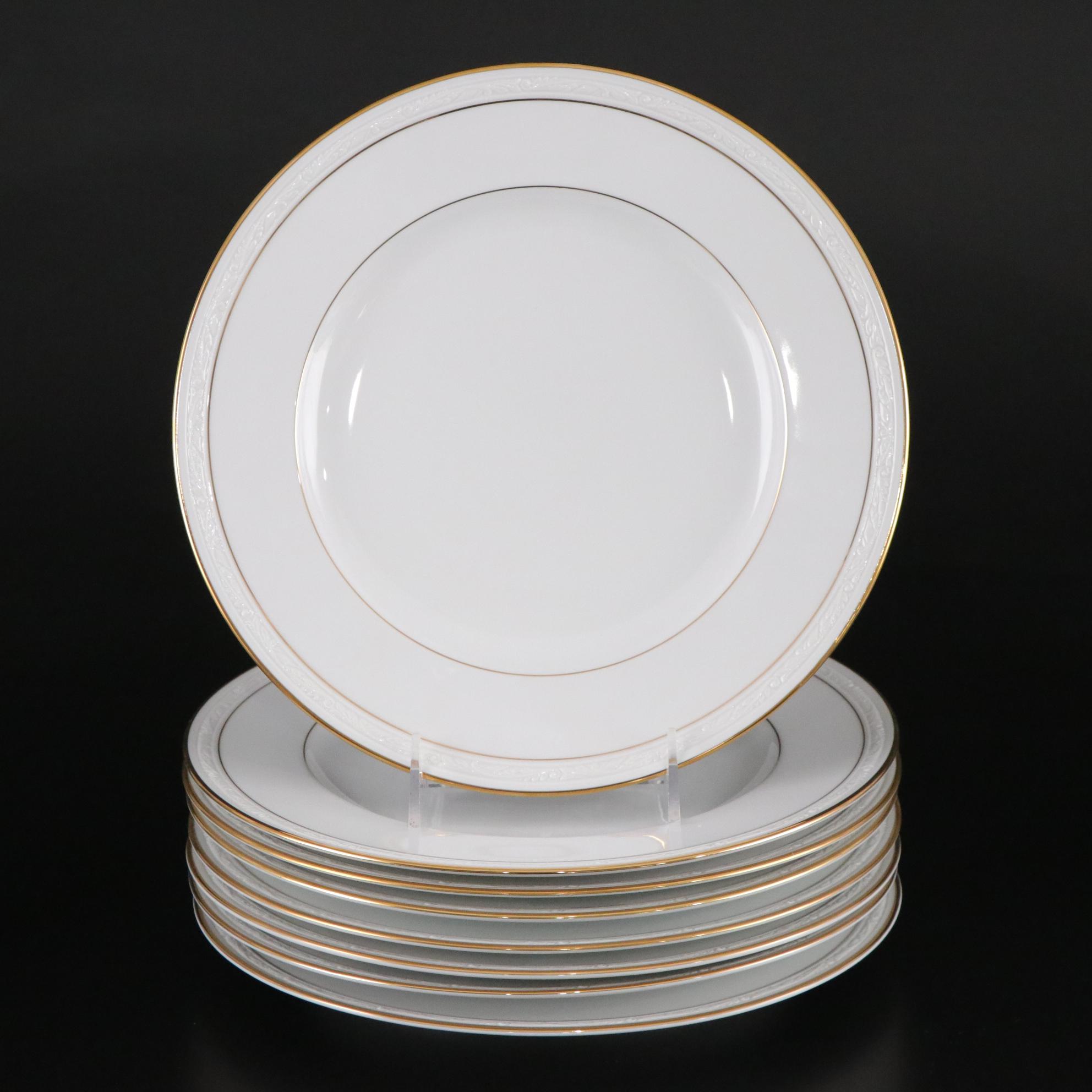 Noritake "Lockleigh" Gilt-Rimmed Dinnerware Set