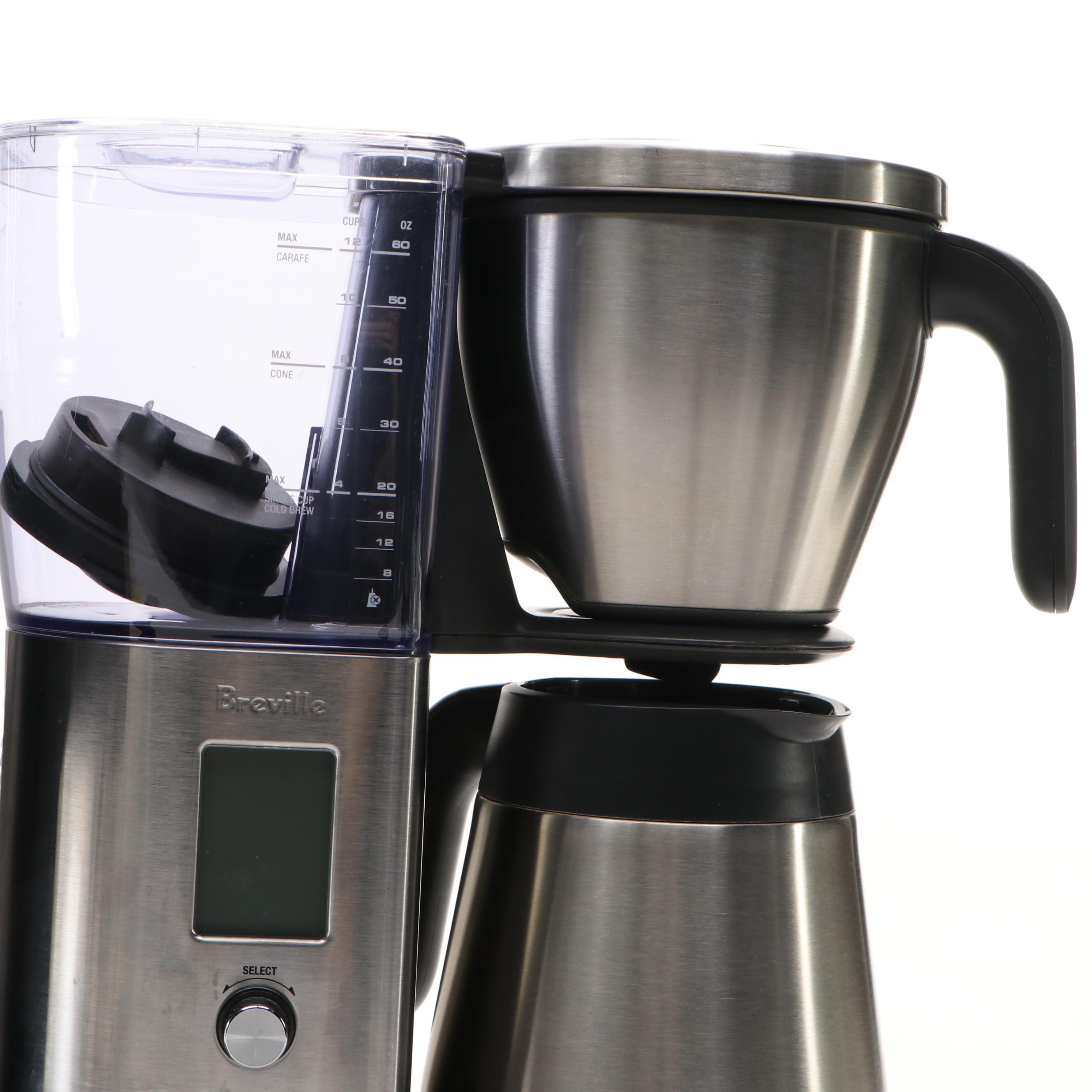 Keurig and Breville Coffee Makers with Water Filter Cartridges