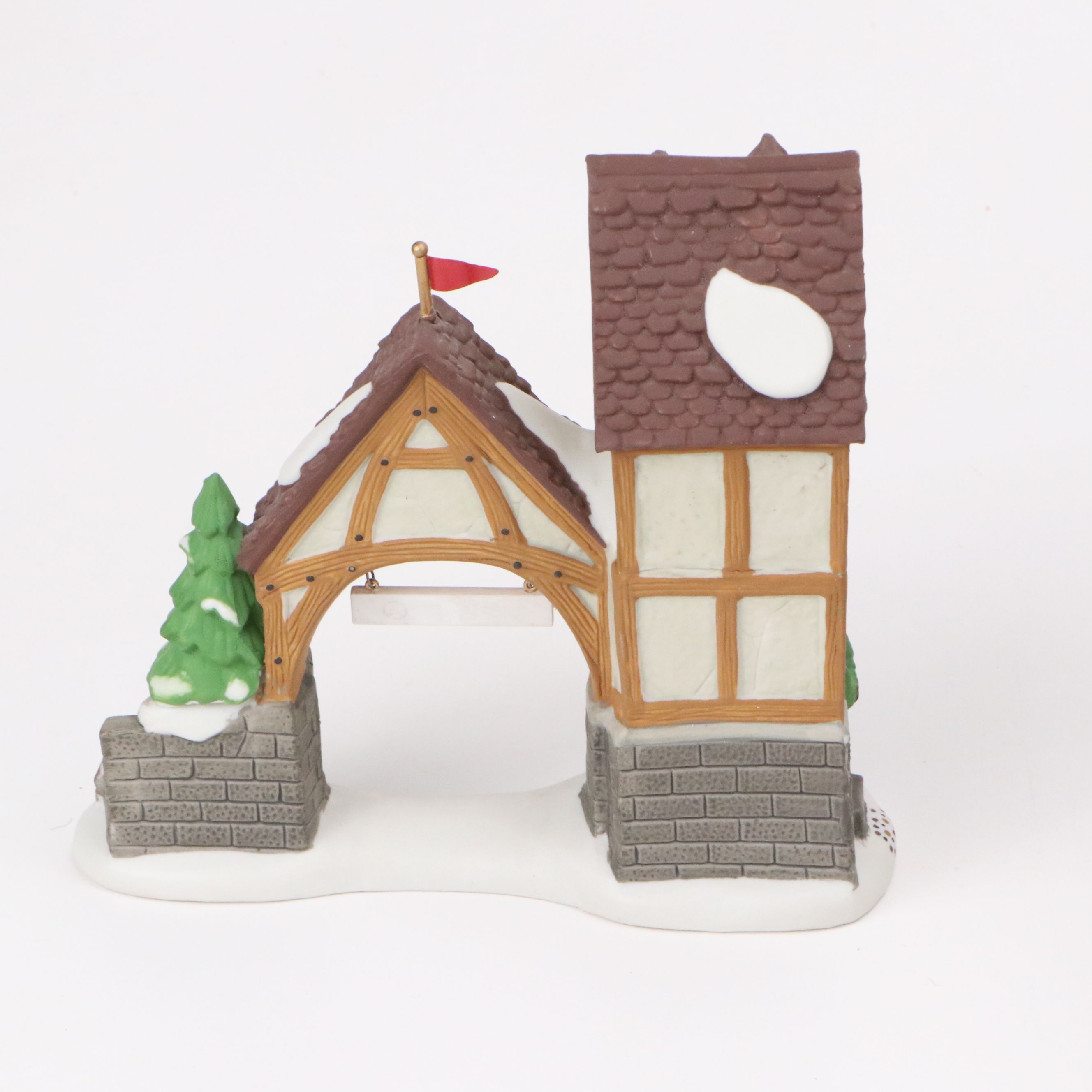 Department 56 "Dickens' Village Series" Hand-Painted Bisque Porcelain Houses