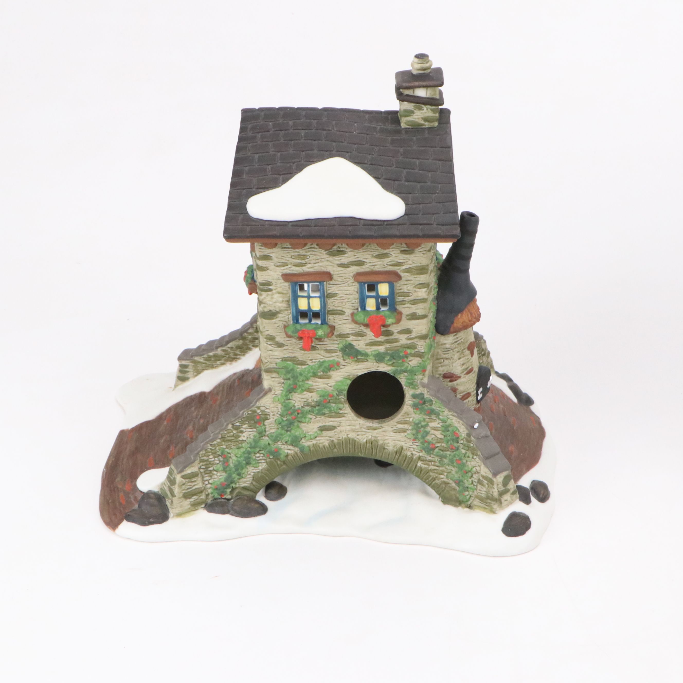 Department 56 "Dickens' Village Series" Hand-Painted Bisque Porcelain Houses