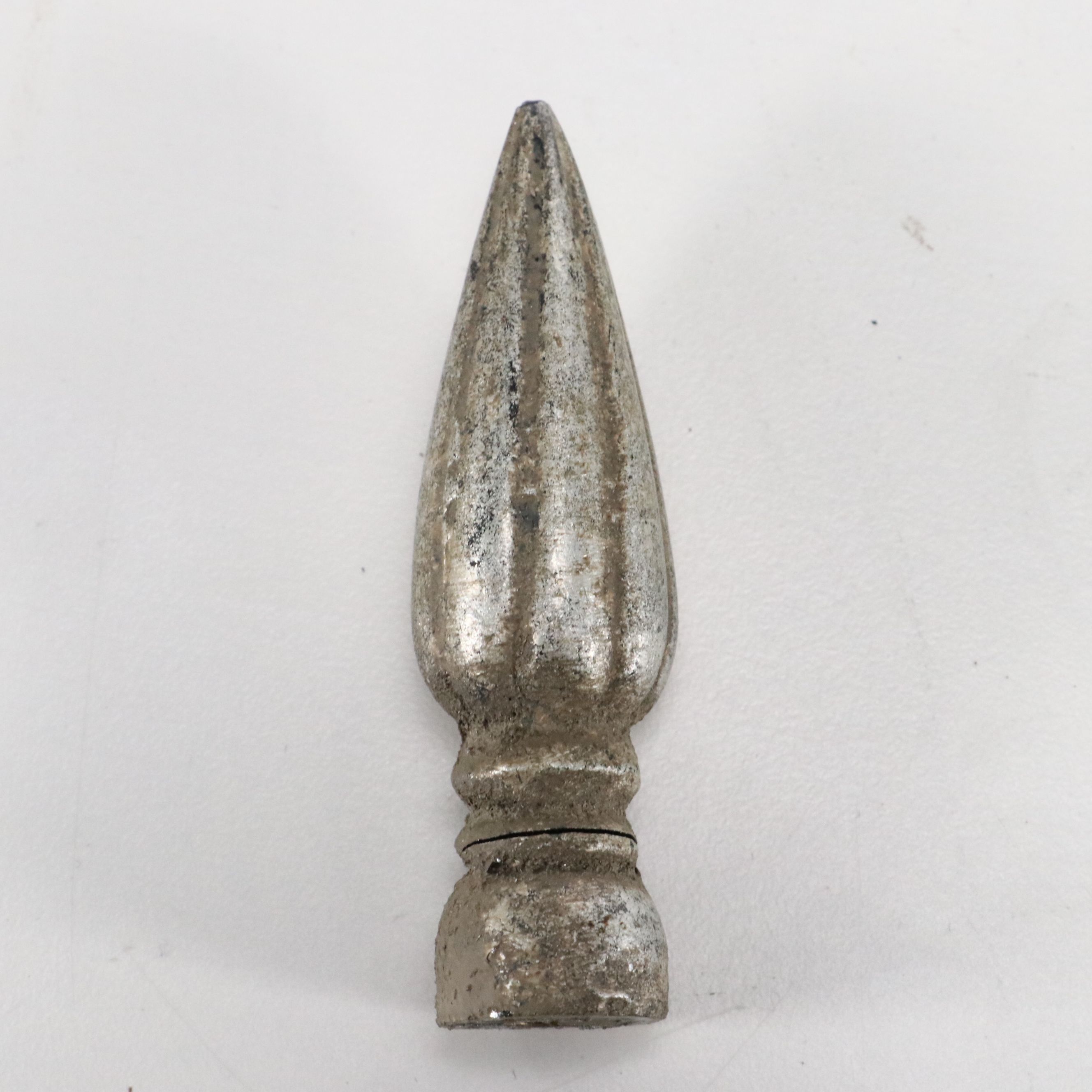 Bombay French Style Metal Bookends, Silver Console Lamp, Easel and Finial