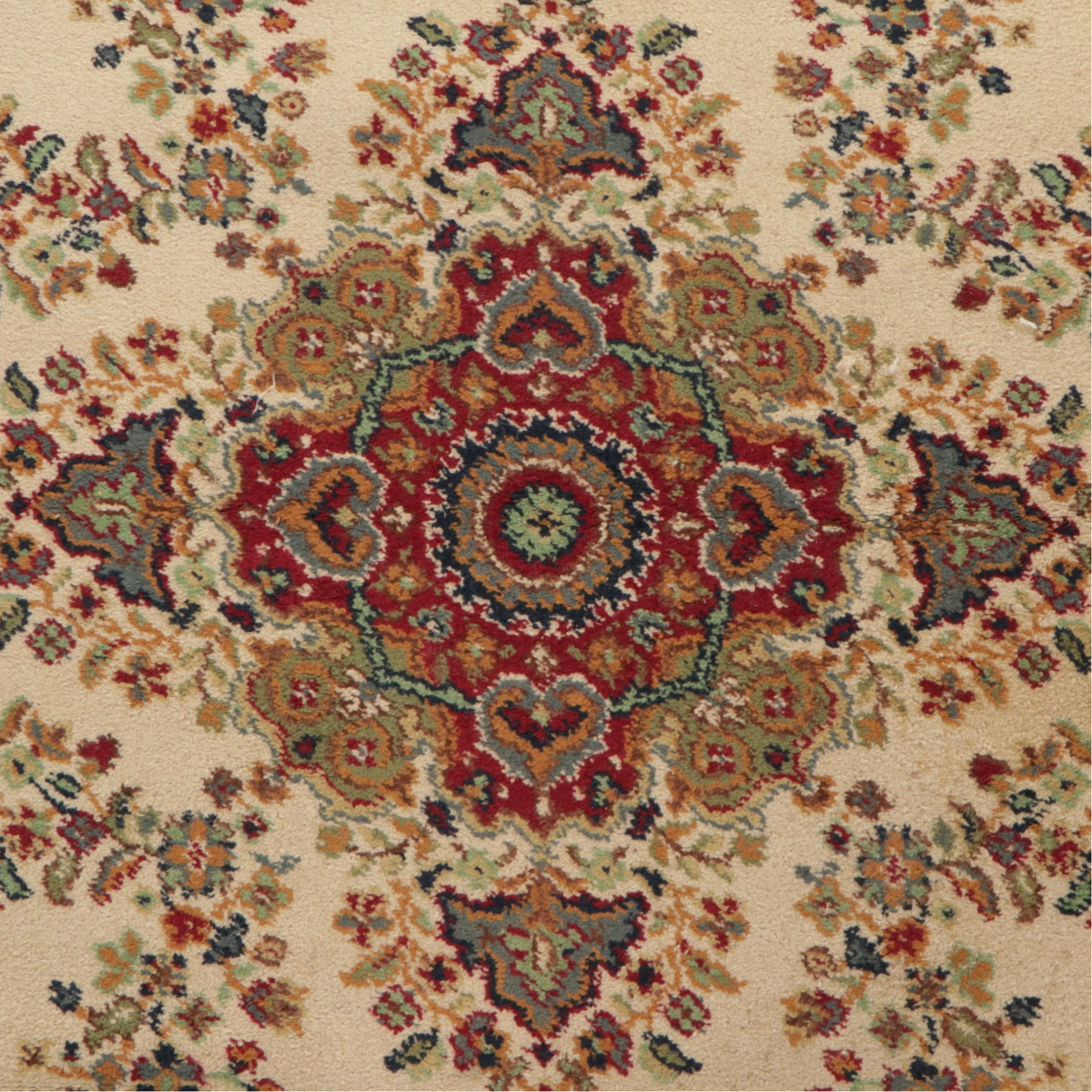 4'6 x 6'2 Machine Made Madras Persian Style Area Rug