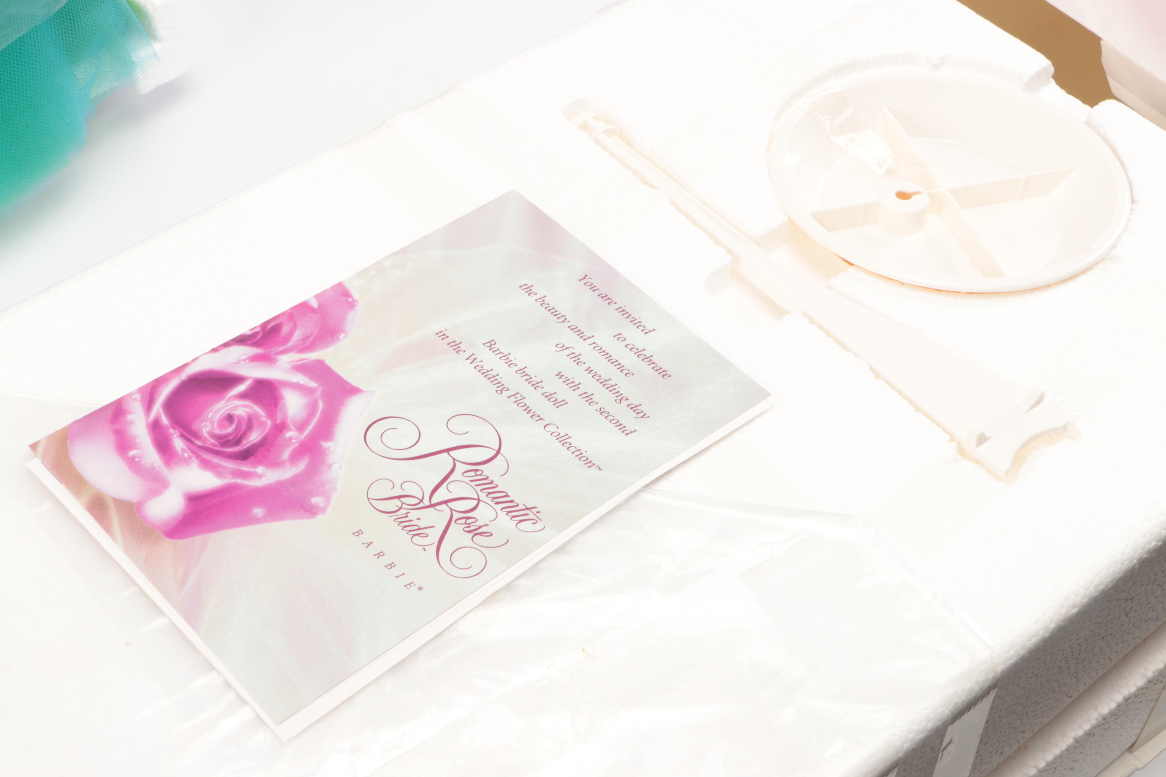 Mattel "Romantic Rose Bride" Barbie with 30th Anniversary Ken, Midge and Skipper