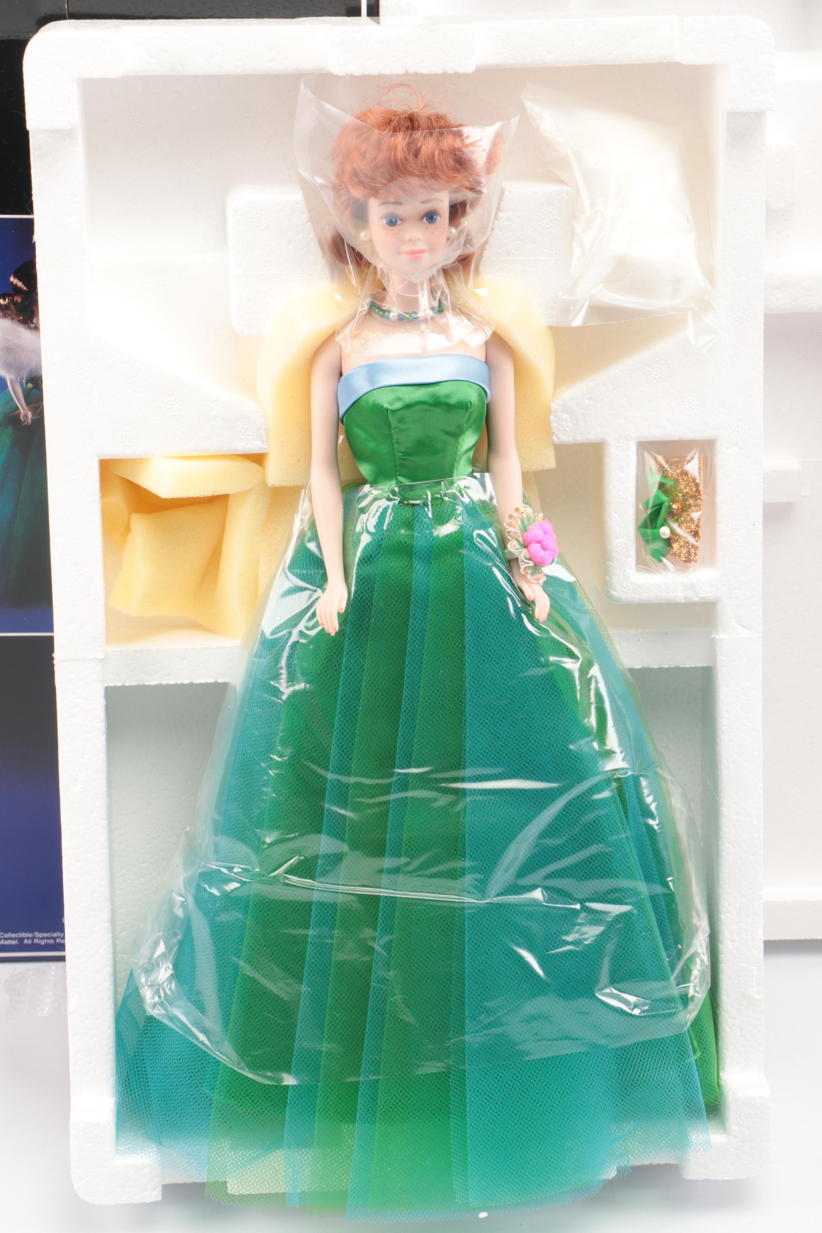 Mattel "Romantic Rose Bride" Barbie with 30th Anniversary Ken, Midge and Skipper