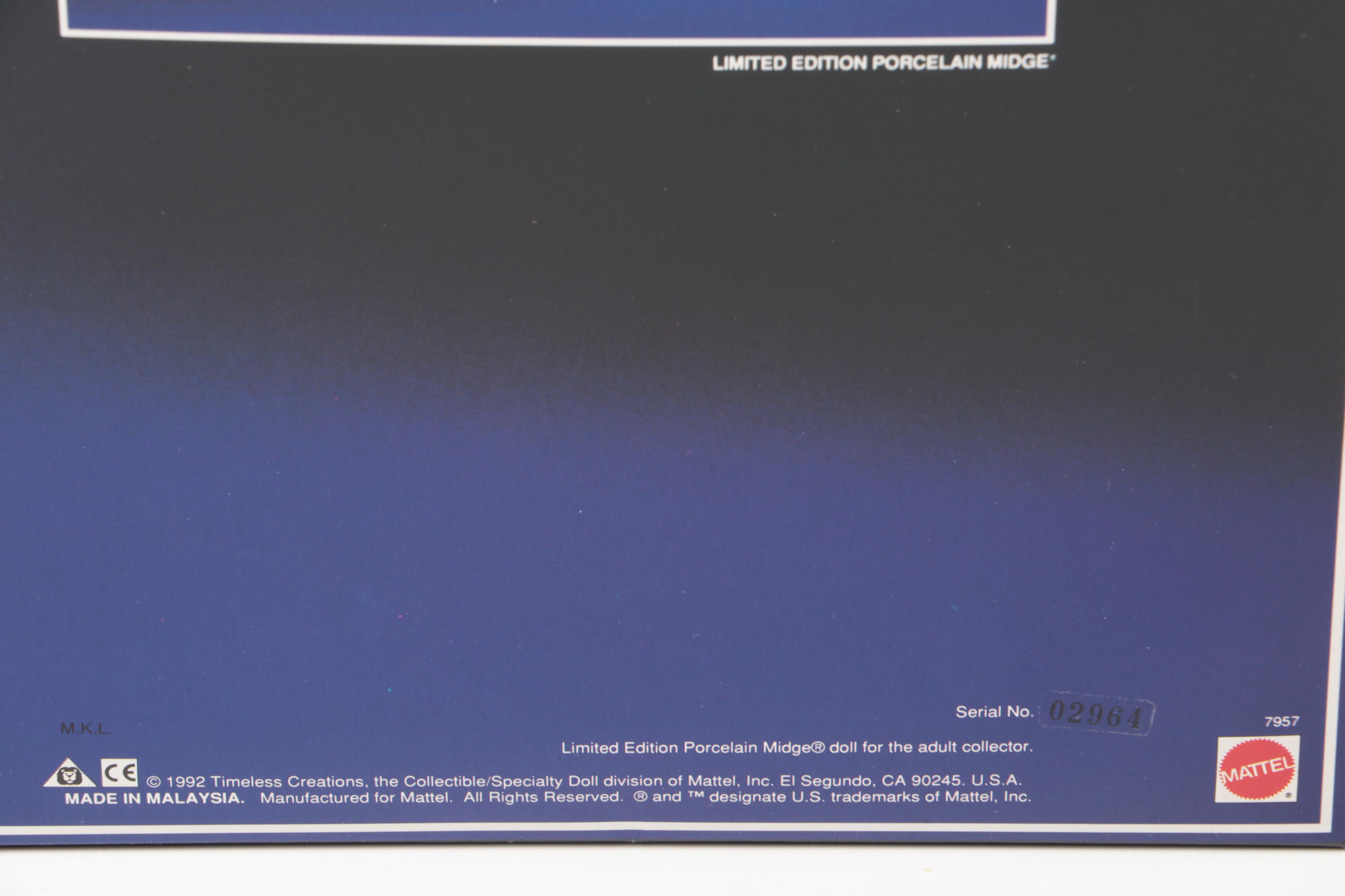 Mattel "Romantic Rose Bride" Barbie with 30th Anniversary Ken, Midge and Skipper