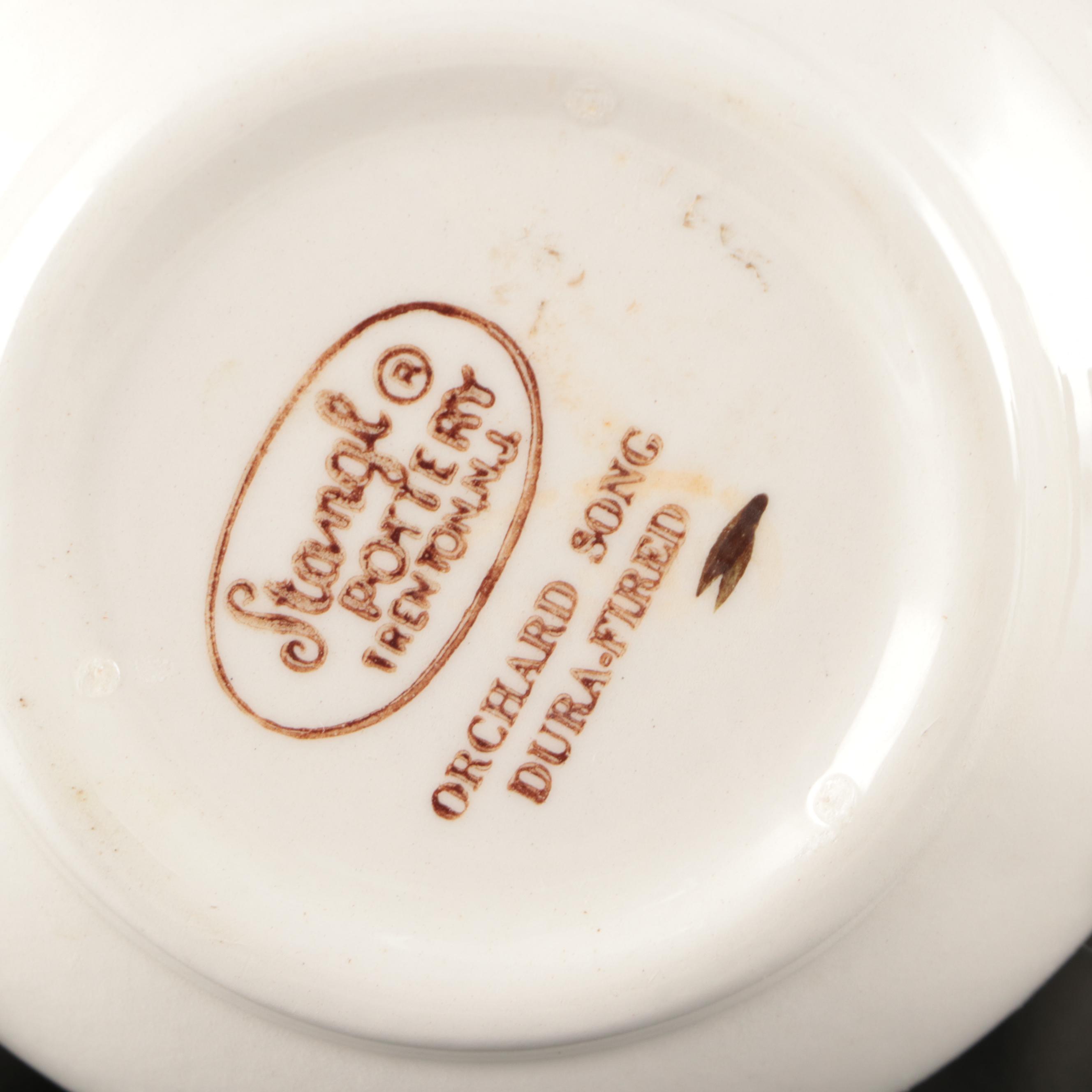 Stangl Pottery Tile Trivets and Tableware with Other Novelty Mugs