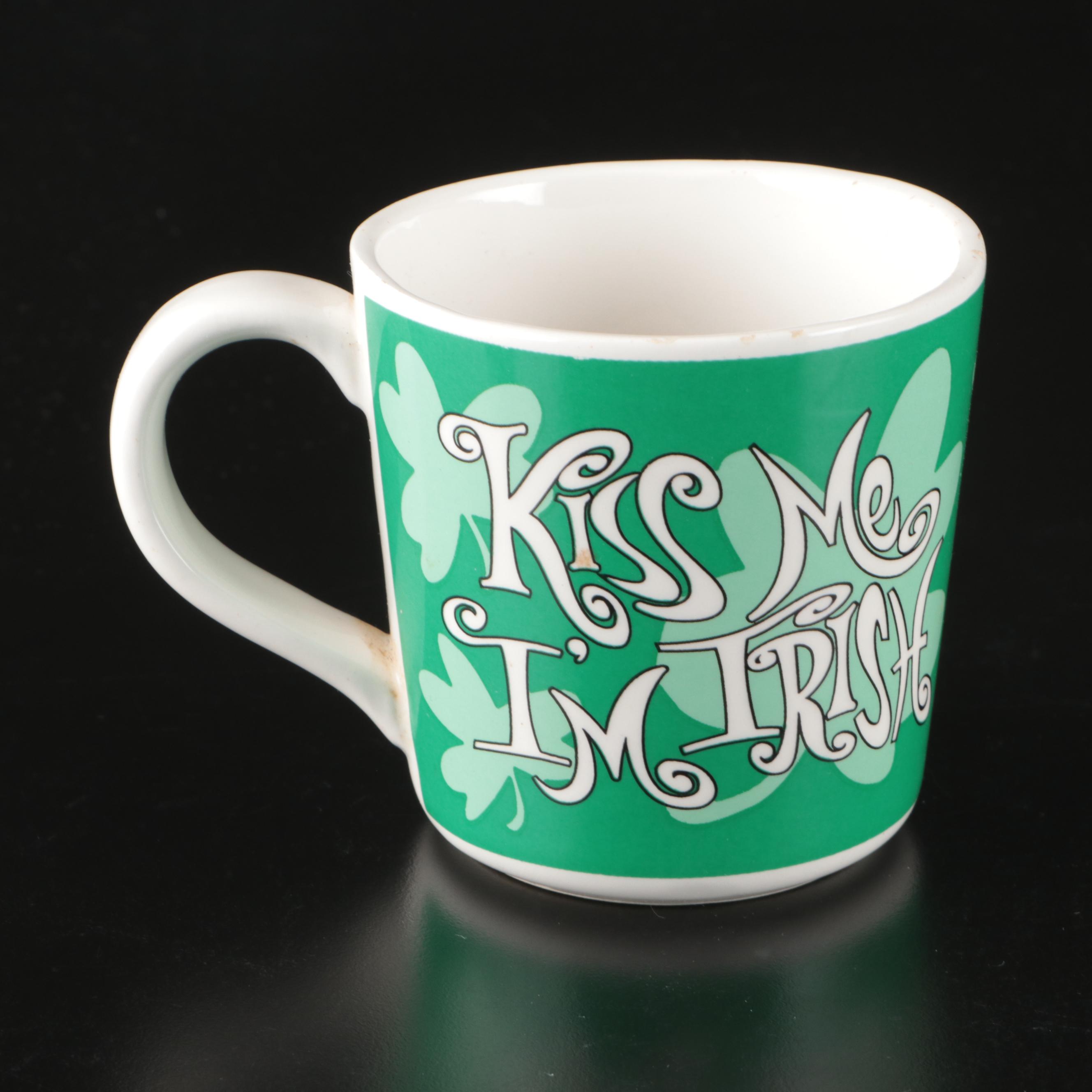 Stangl Pottery Tile Trivets and Tableware with Other Novelty Mugs