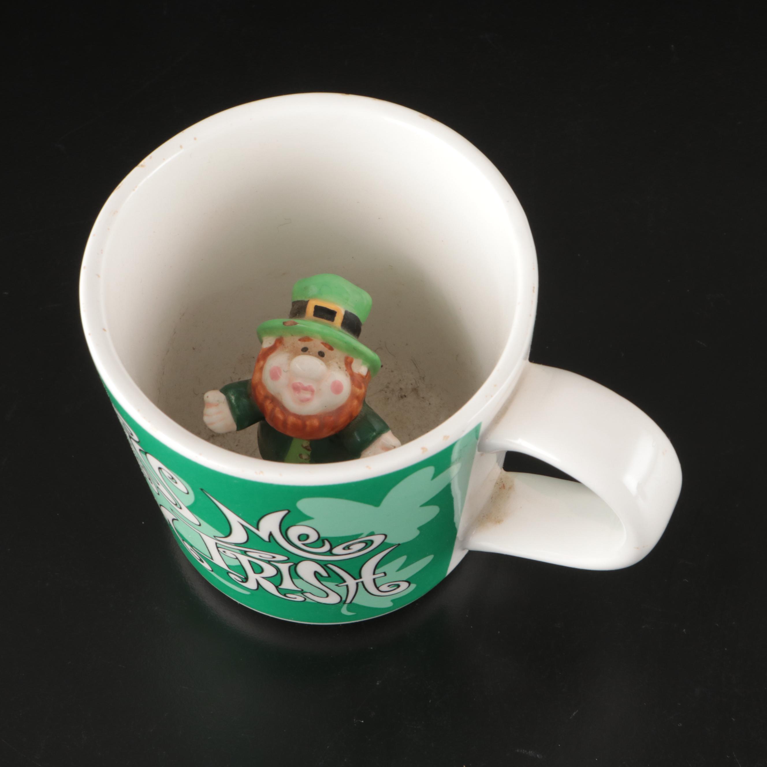 Stangl Pottery Tile Trivets and Tableware with Other Novelty Mugs