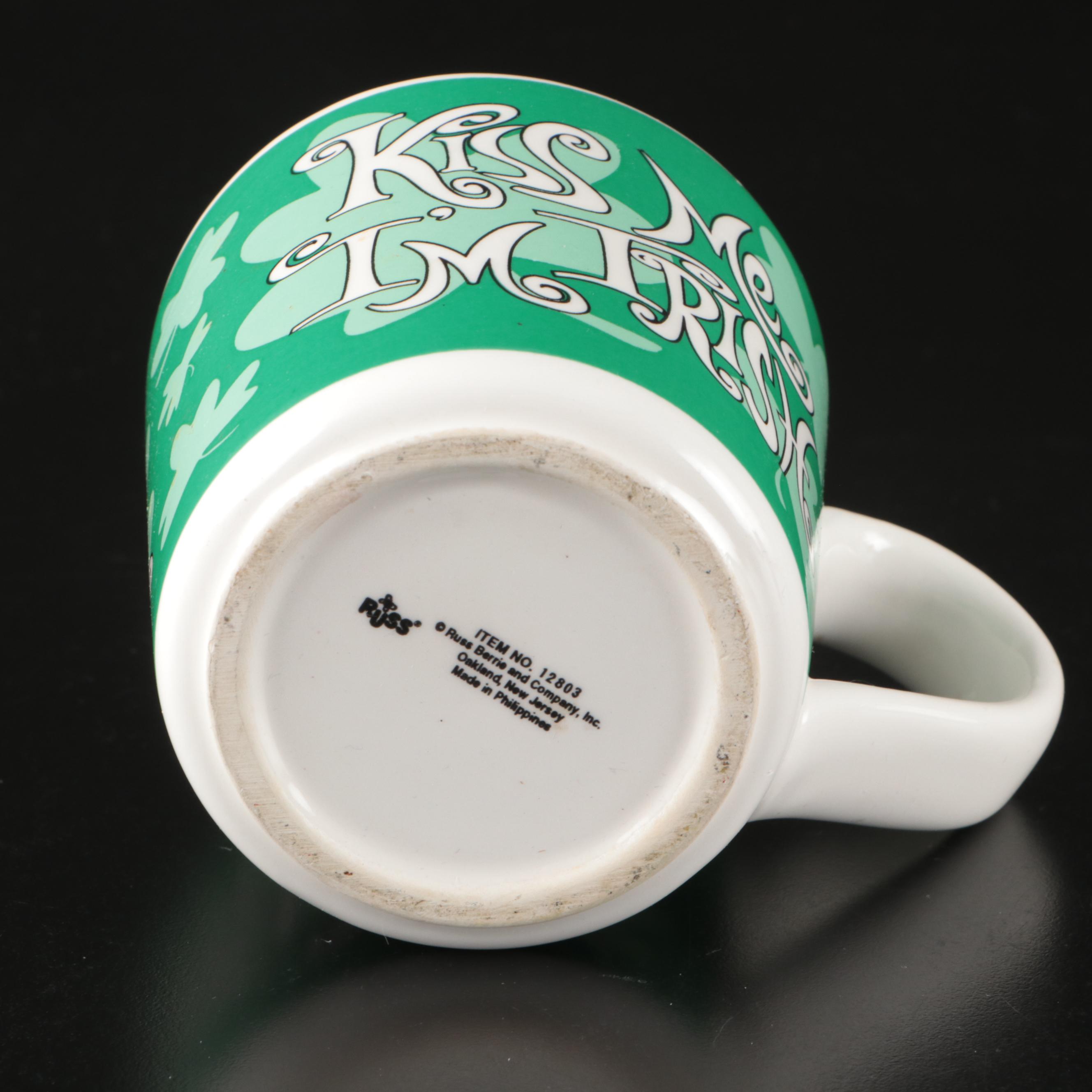 Stangl Pottery Tile Trivets and Tableware with Other Novelty Mugs