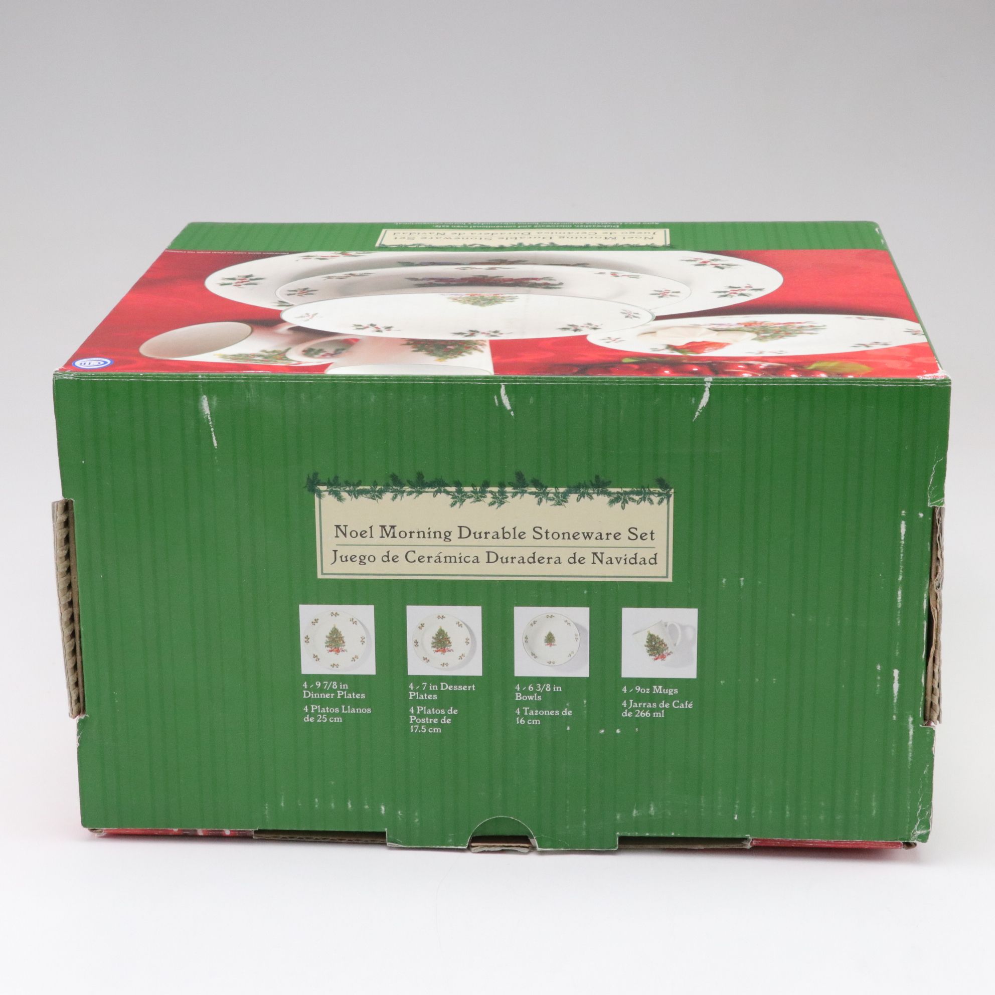 Gibson "Noel Morning" Christmas Dinnerware Set for Eight Diners