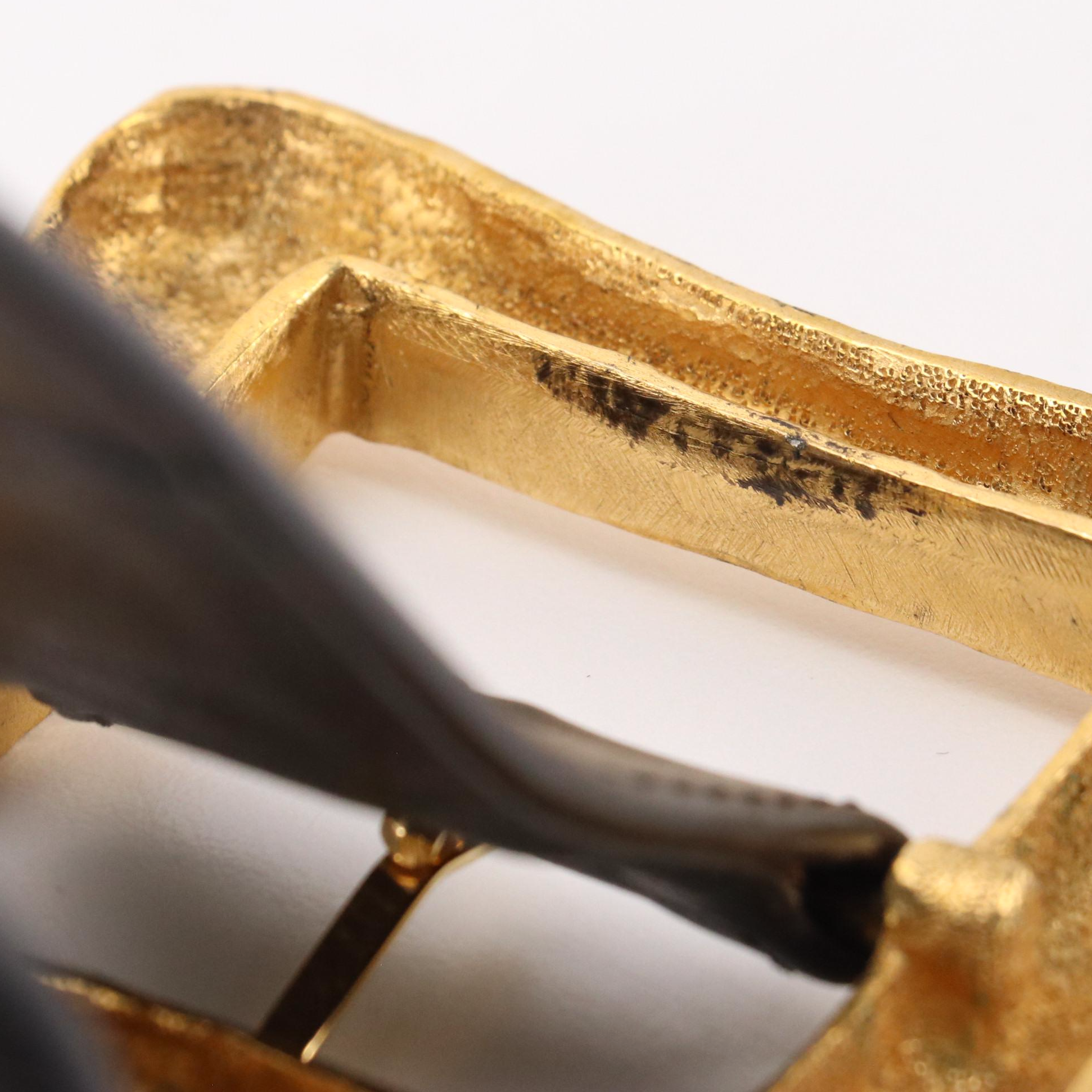 Chanel Spring Collection Logo Drape Leather Belt