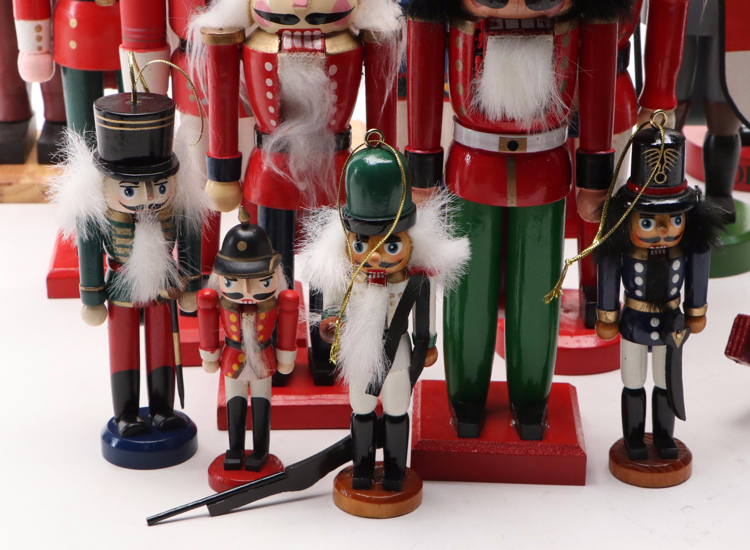 German with Other Wooden Christmas Nutcrackers