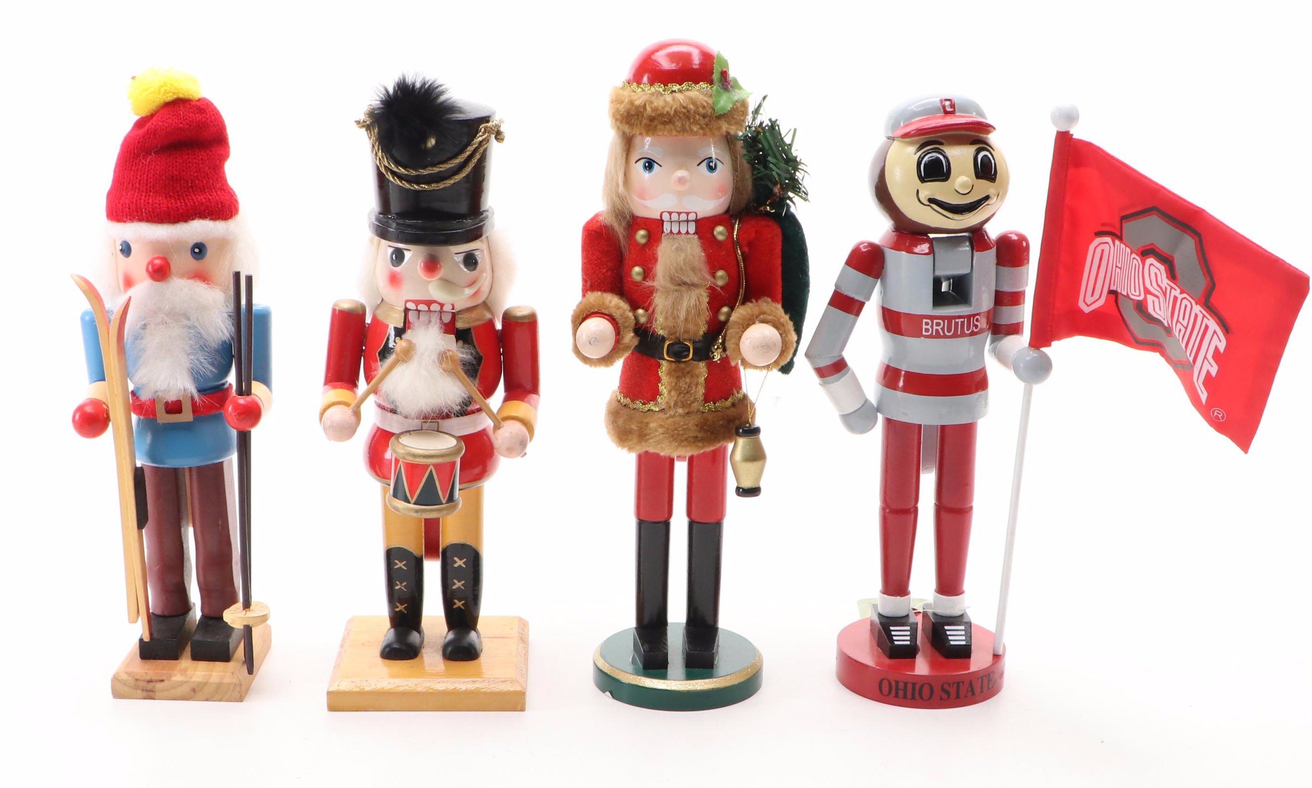 German with Other Wooden Christmas Nutcrackers