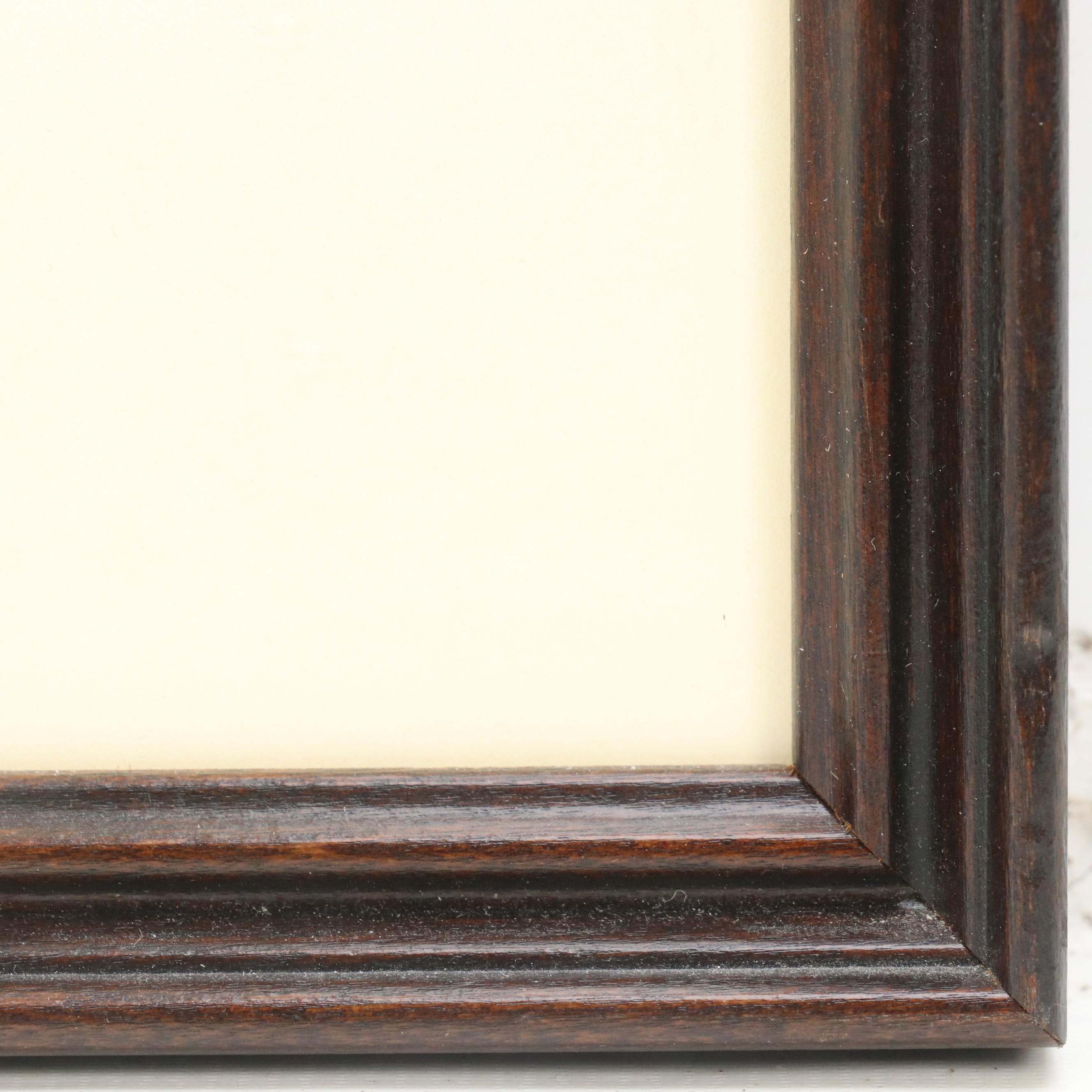 George T. Plowman Etching "Rue De La Harpe"