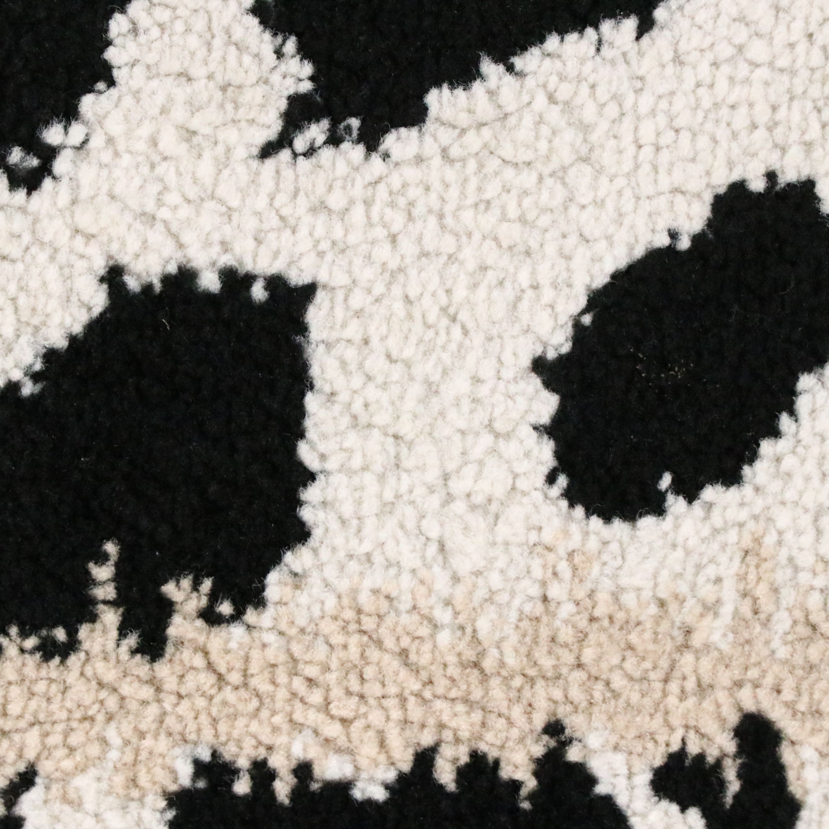 7'11 x 10'6 Machine Made Art Carpet Twist Collection Leopard Print Area Rug