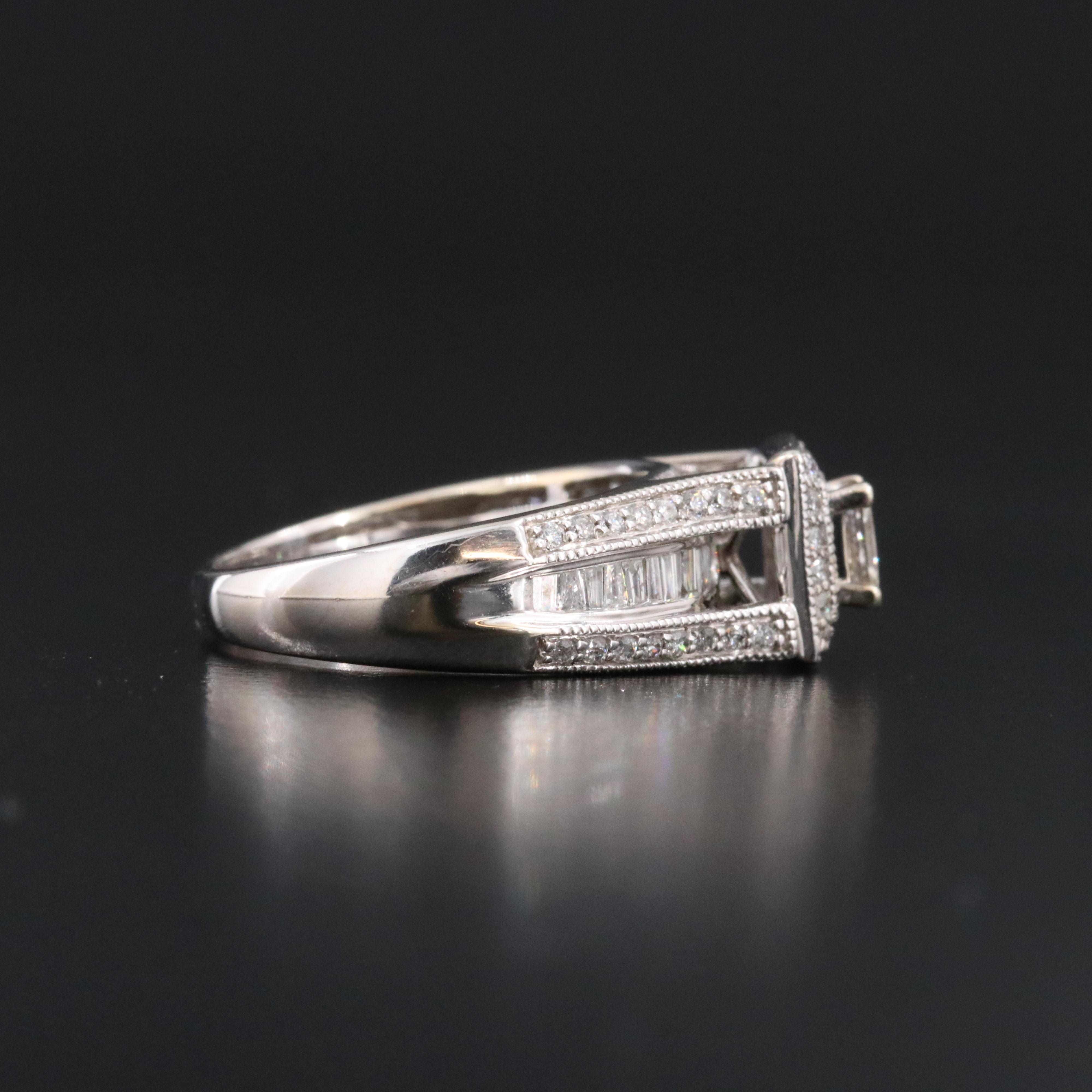10K 0.96 CTW Diamond Ring
