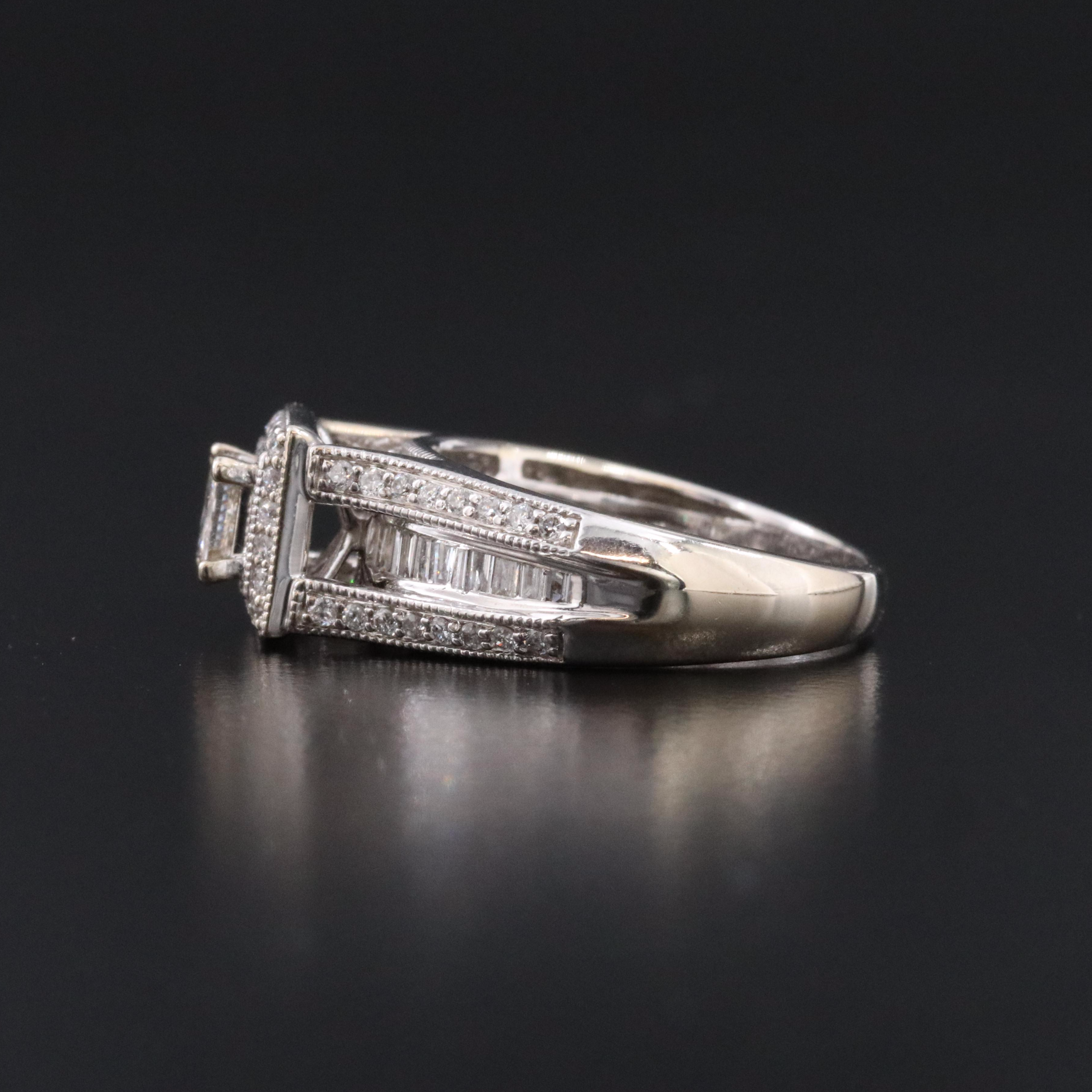 10K 0.96 CTW Diamond Ring