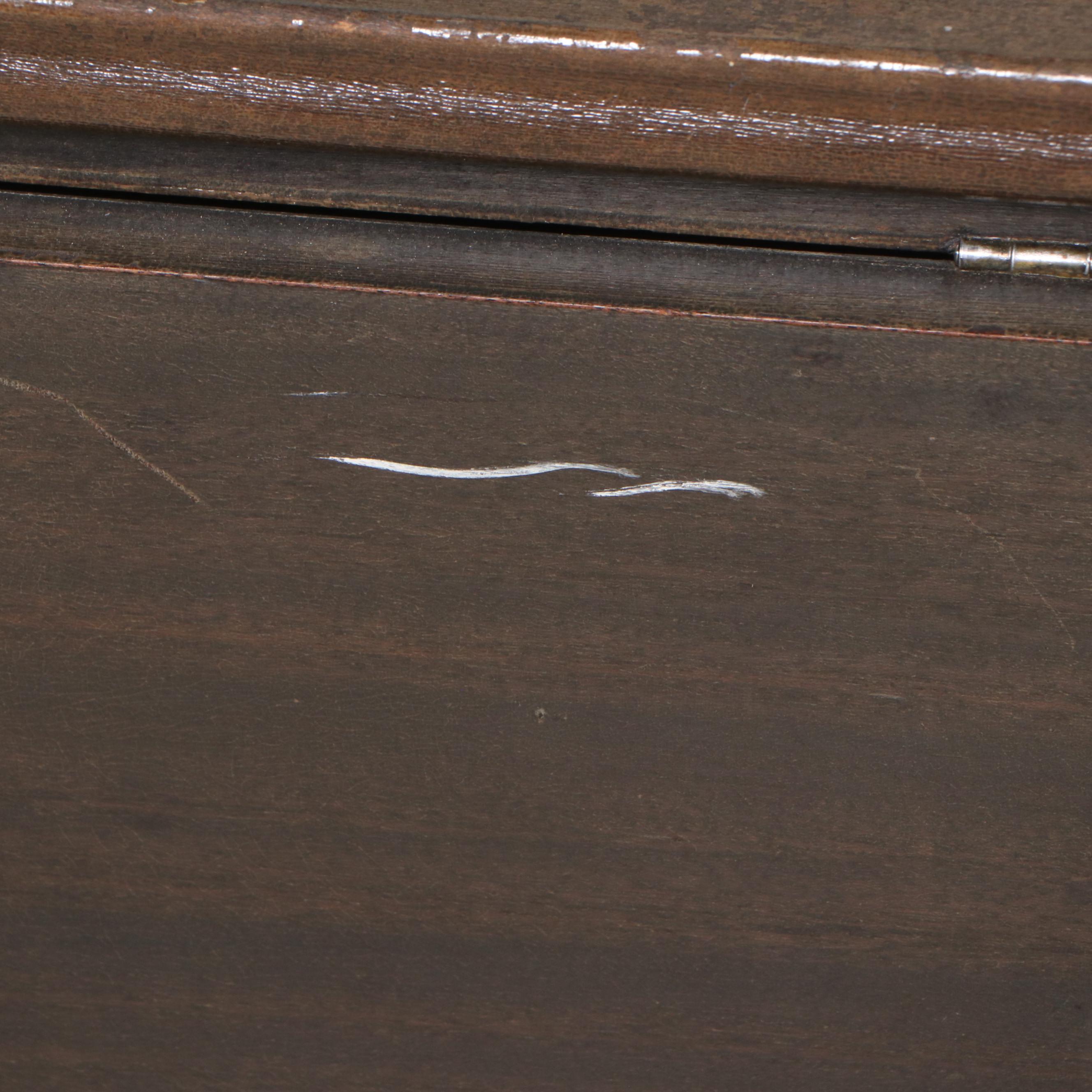Wood Drop-Leaf Tray-Top Serving Cart, Late 20th Century