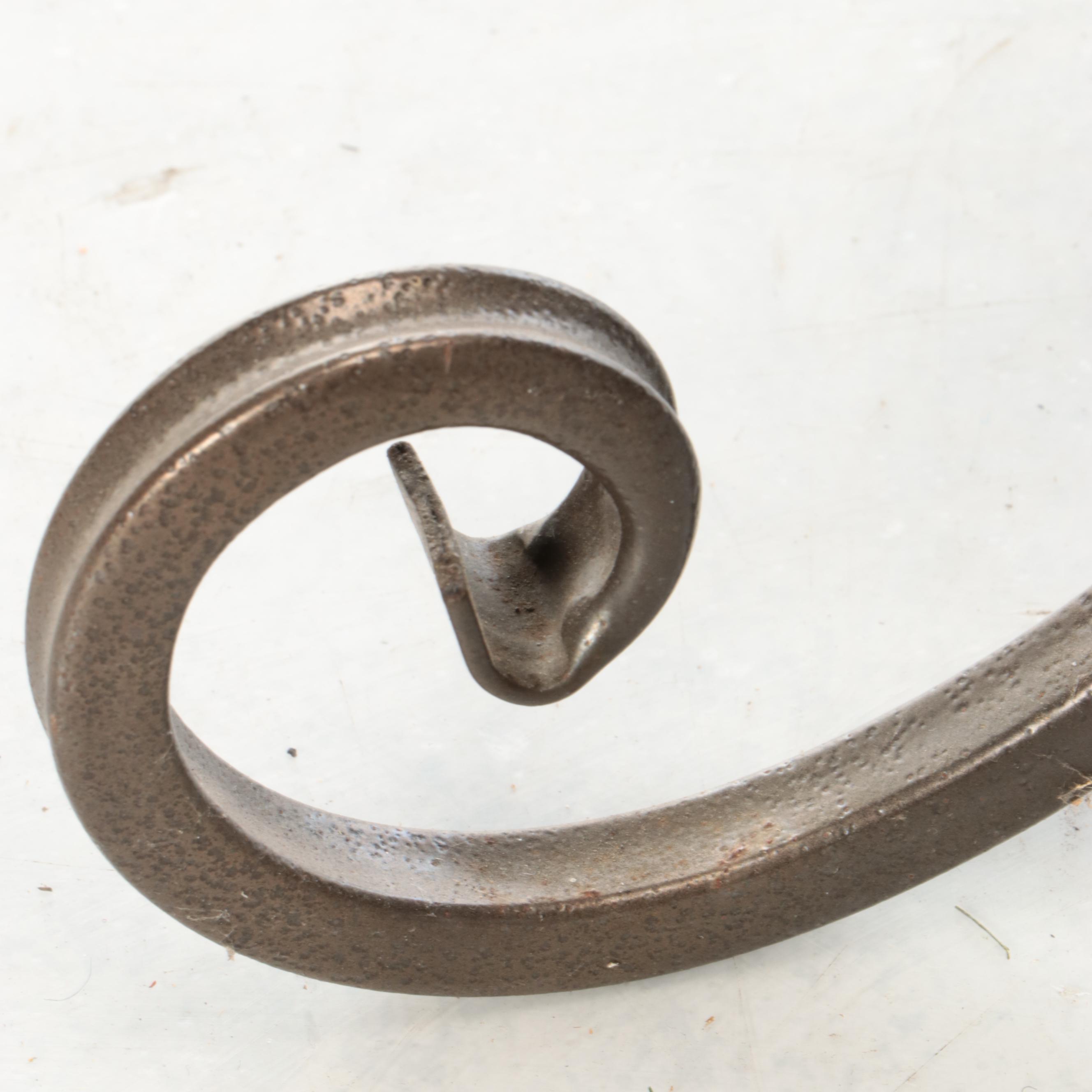 Pair of Metal and Mesh Folding Patio Chairs with Accent Table