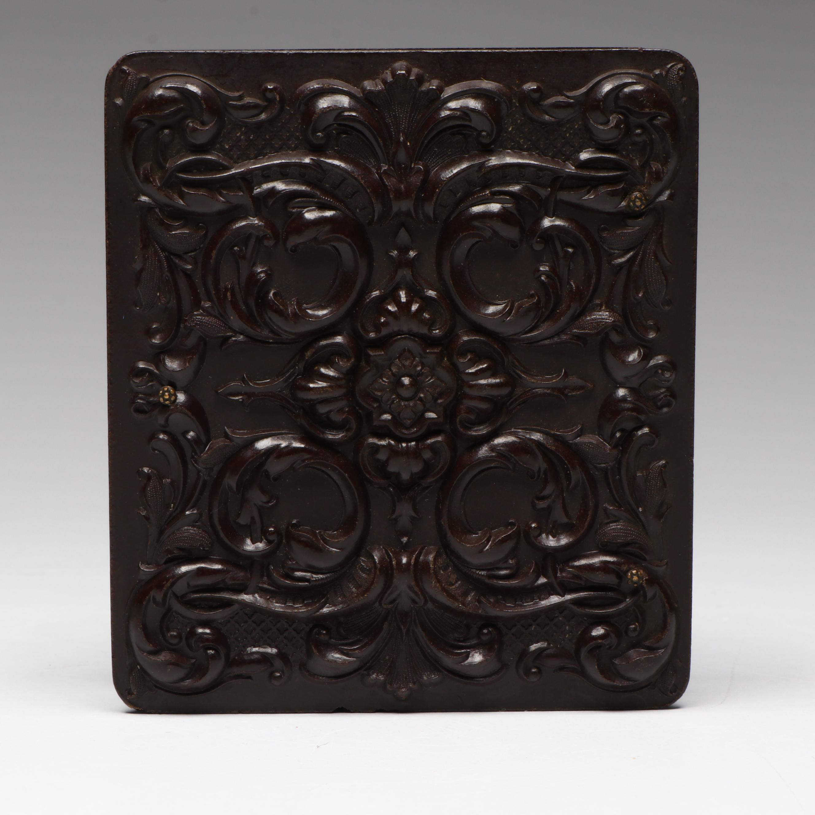 Antique Civil War Daguerreotype with Gutta-Percha Union Case