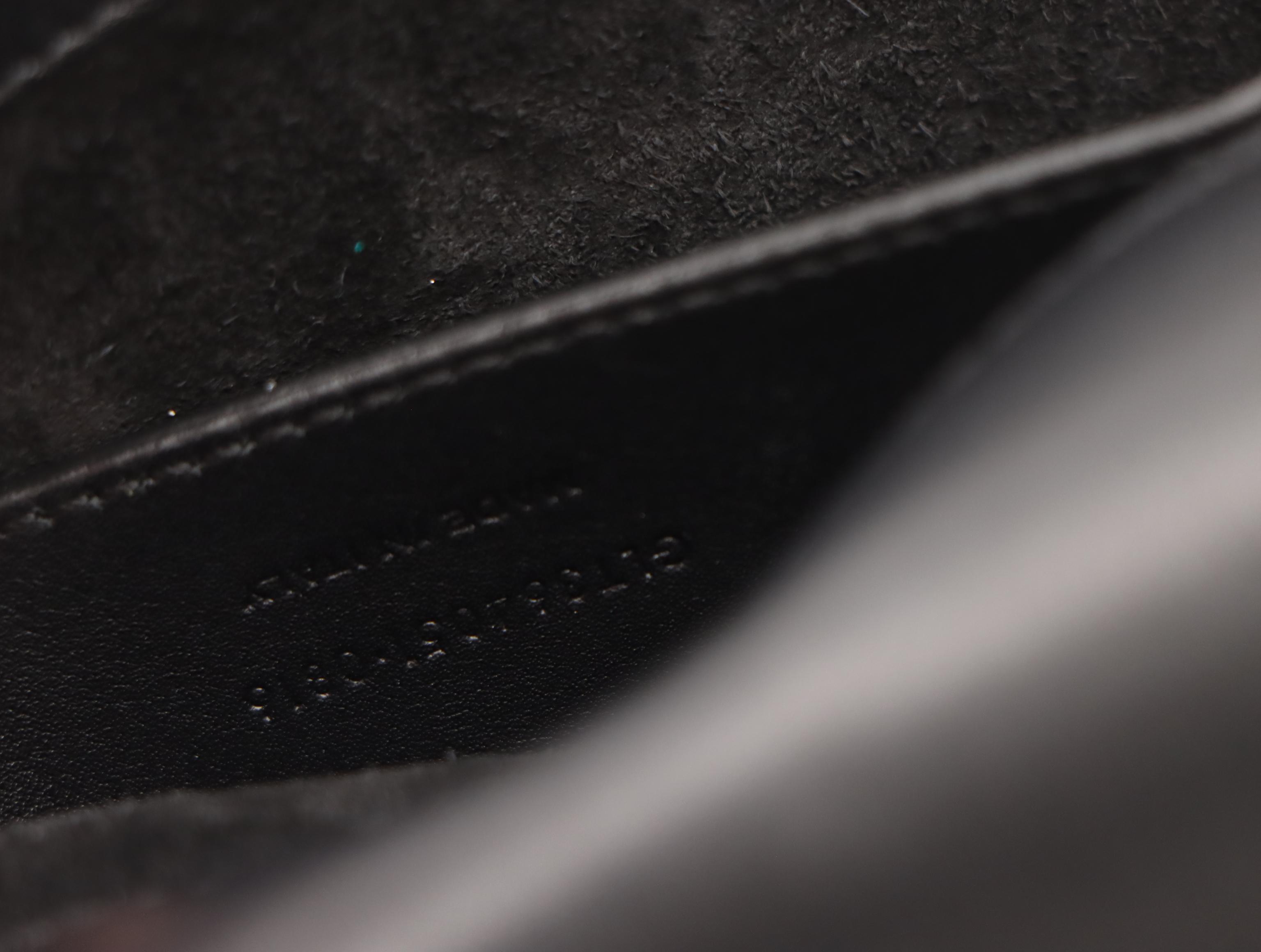 Saint Laurent Kate Shoulder Bag in Rhinestone Embellished Black Calfskin Leather