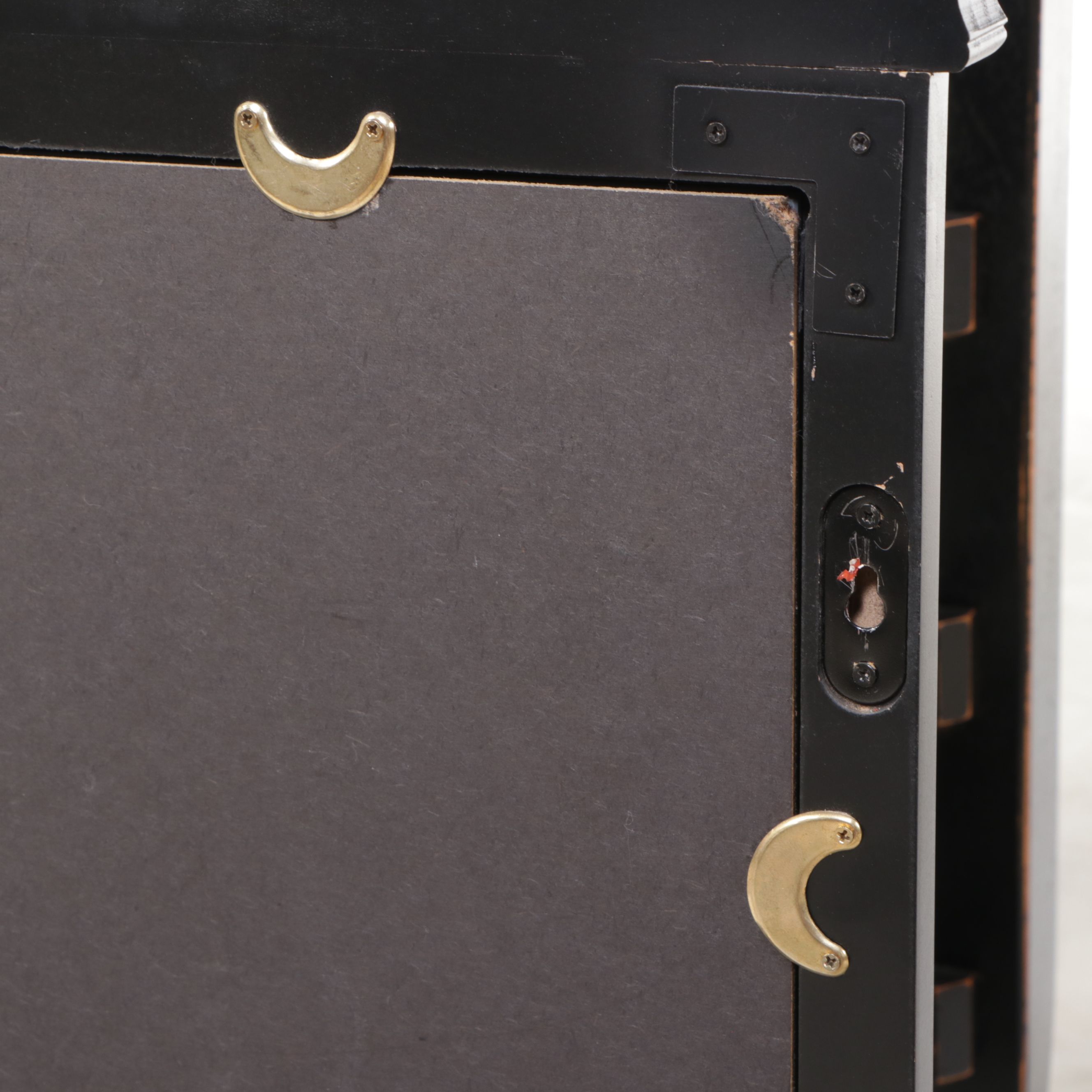 Marble Top Kitchen Island with Wine Rack and Mirrored Coat Hanger