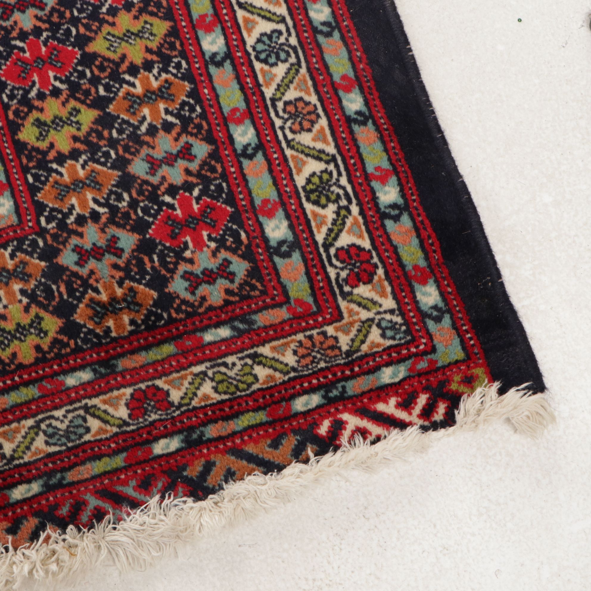 9'7 x 12'4 Hand-Knotted Caucasian Kazak Room Sized Rug