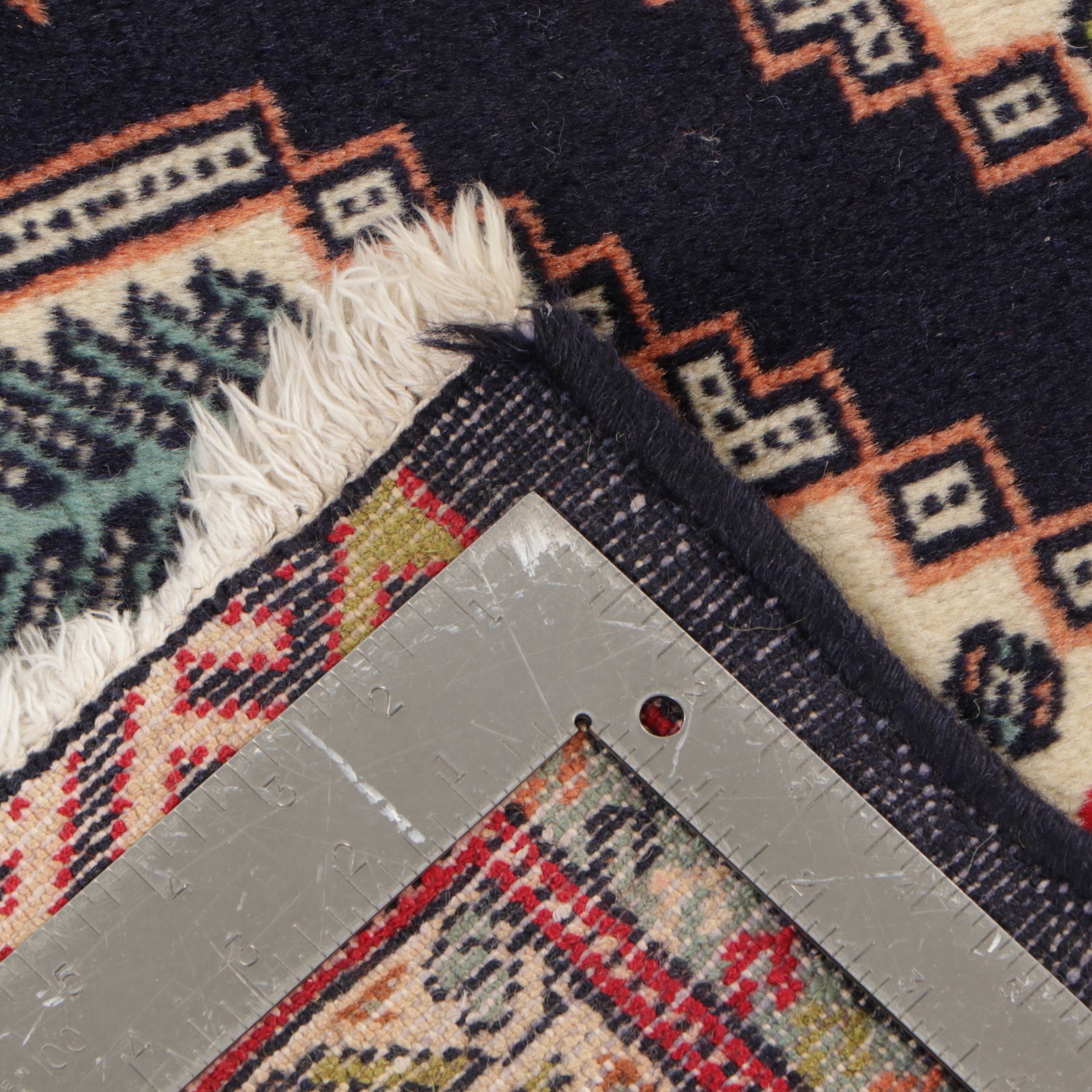 9'7 x 12'4 Hand-Knotted Caucasian Kazak Room Sized Rug