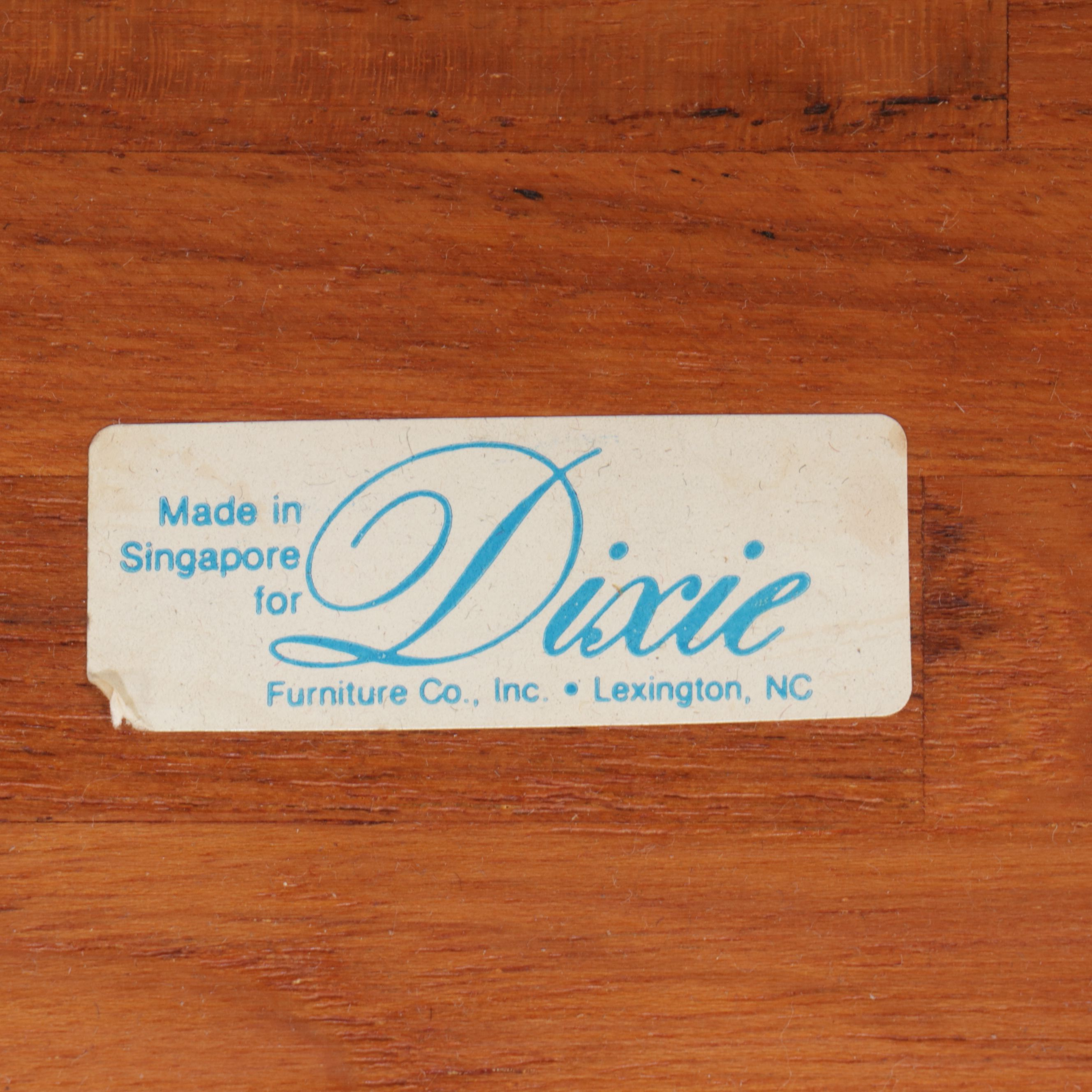 Dixie Furniture Mid Century Modern Coffee Table