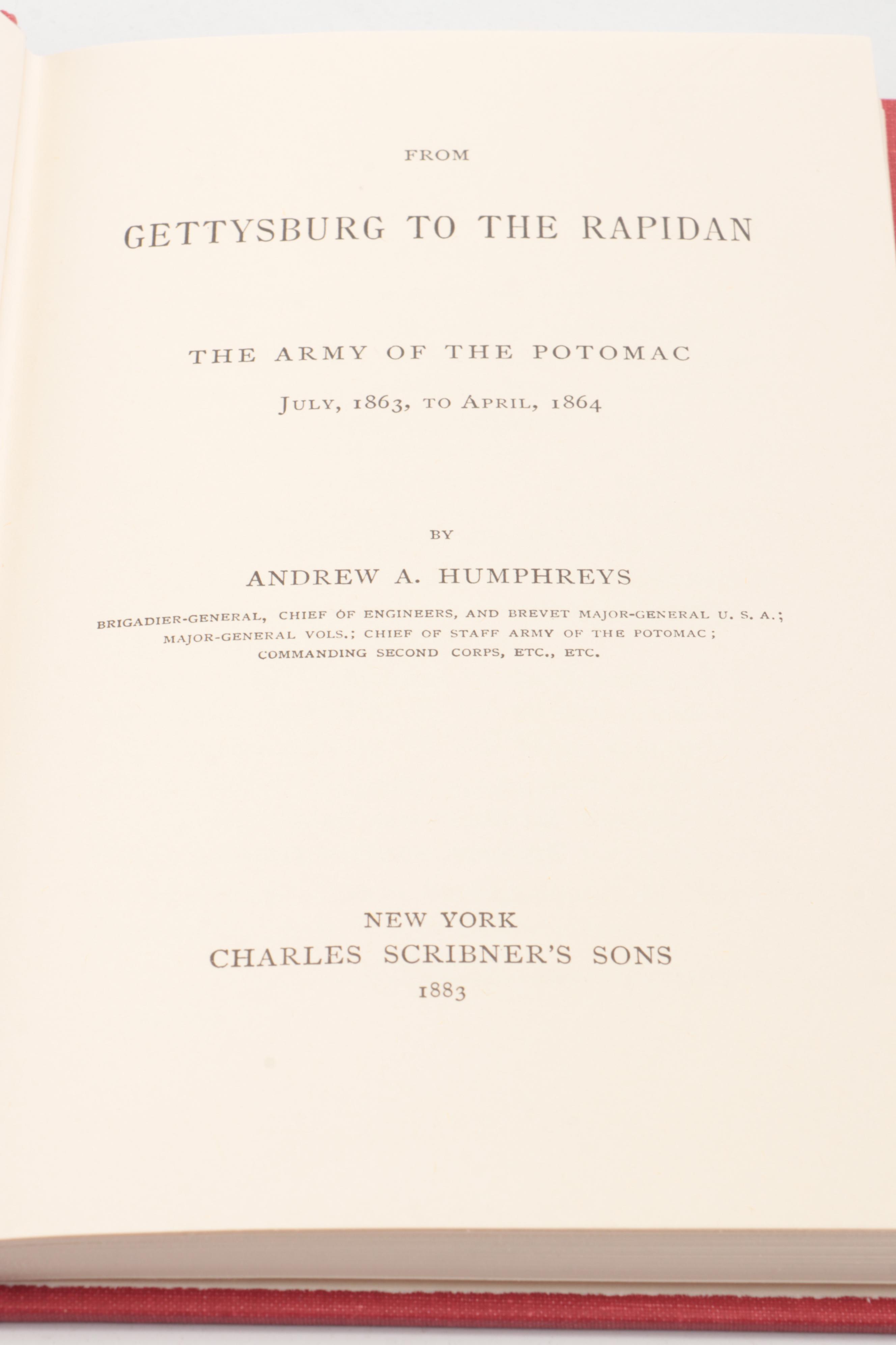 First Edition "Gettysburg" by Stephen W. Sears and More Gettysburg Books