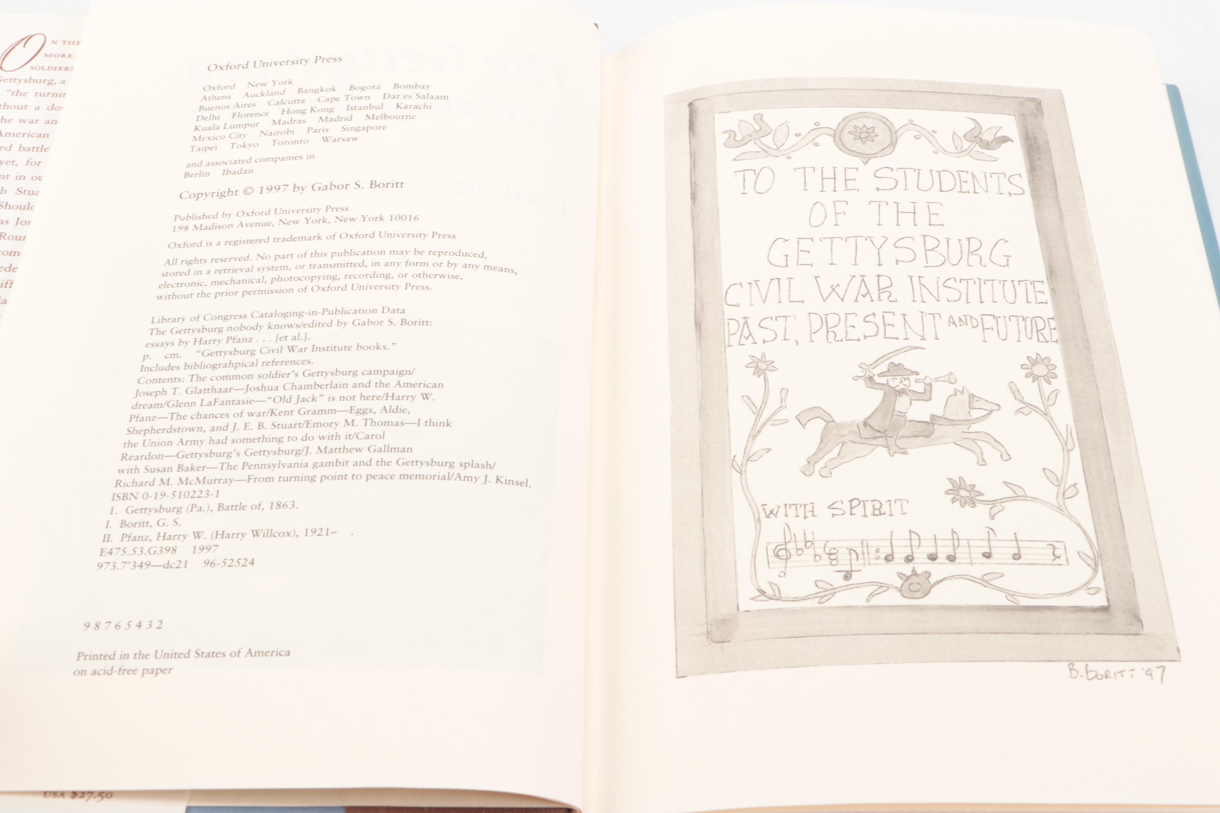 First Edition "Gettysburg" by Stephen W. Sears and More Gettysburg Books