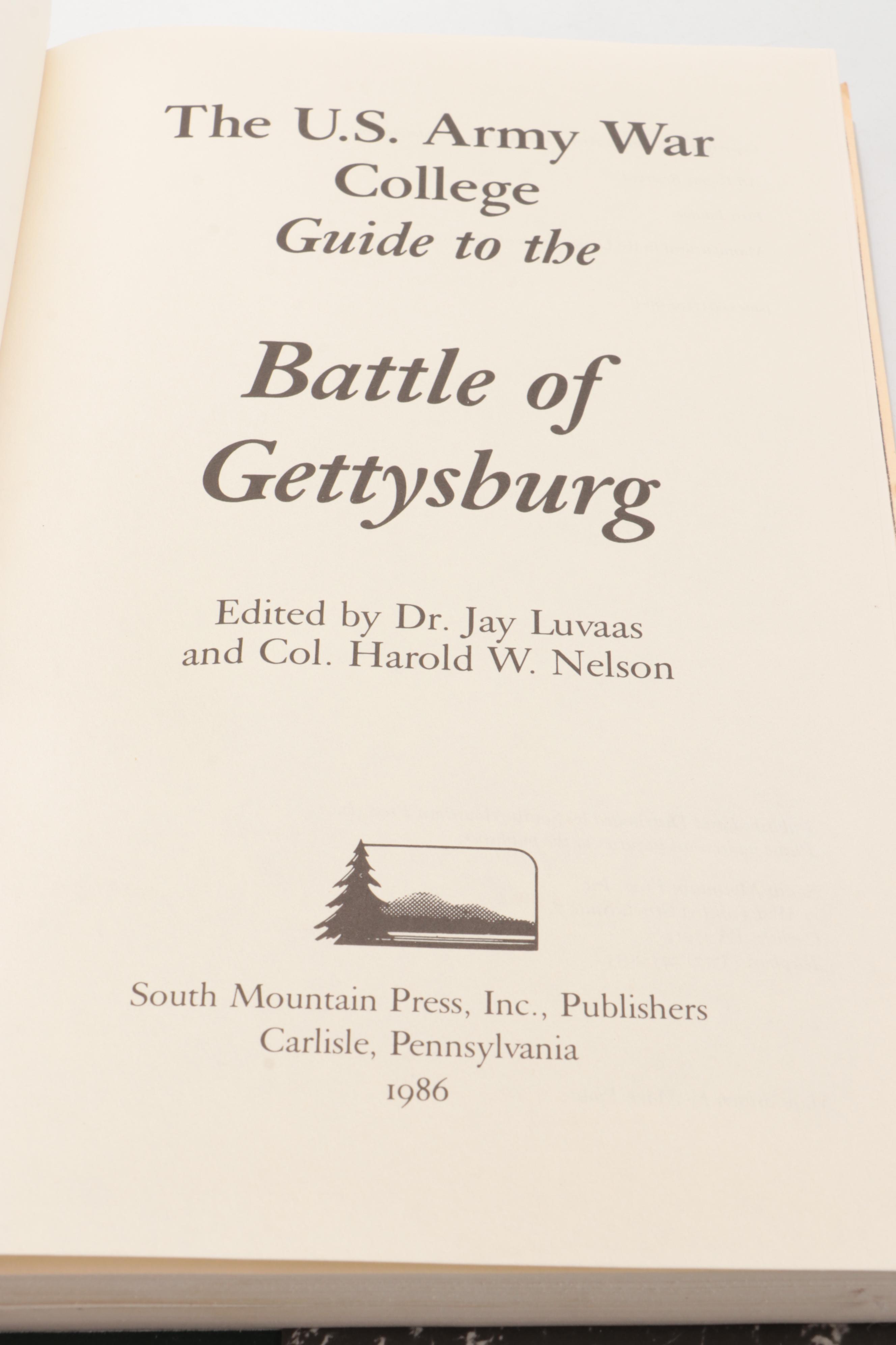 First Edition "Gettysburg" by Stephen W. Sears and More Gettysburg Books