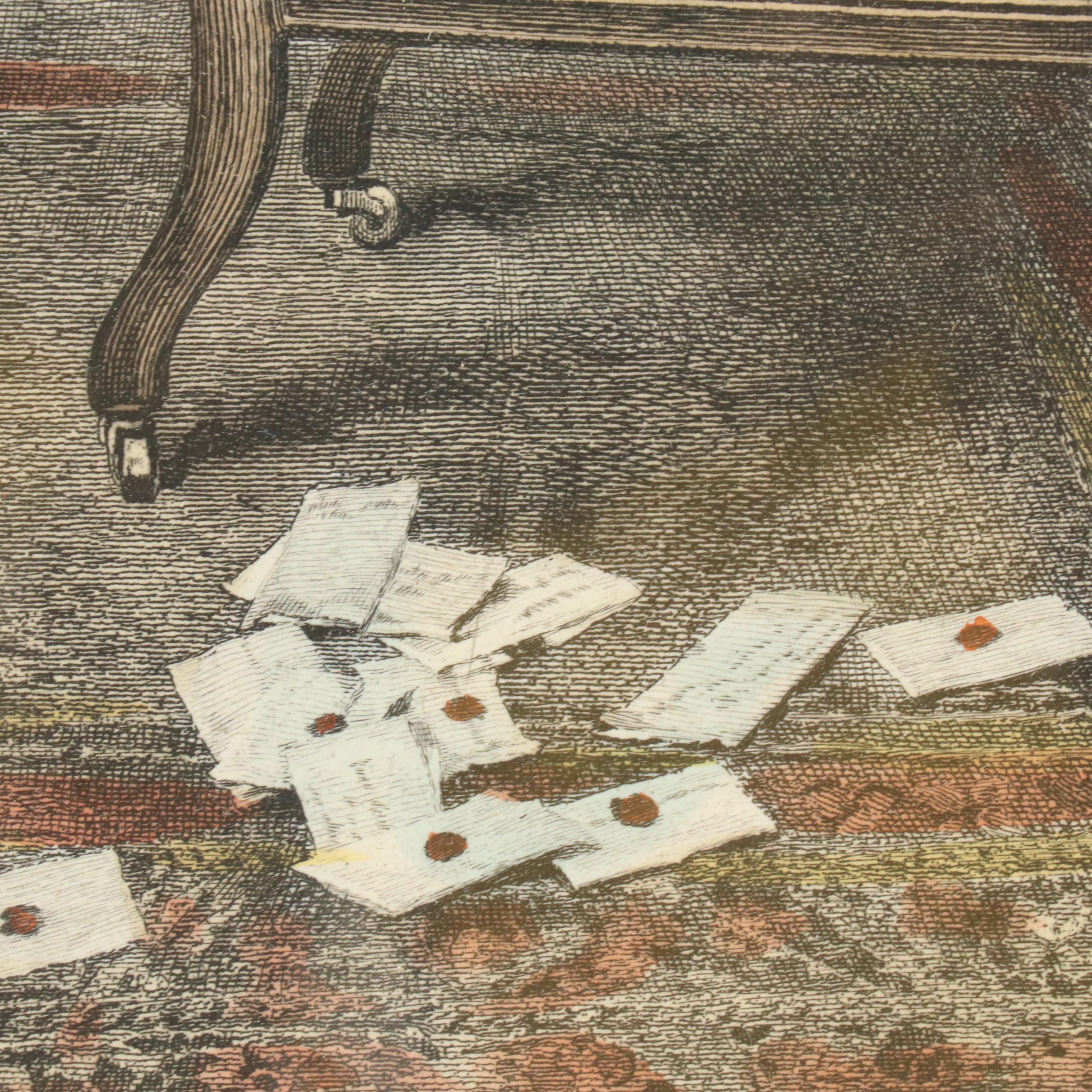 Engravings After Walter Dendy Sadler "The New Will" and "A Little Mortgage"