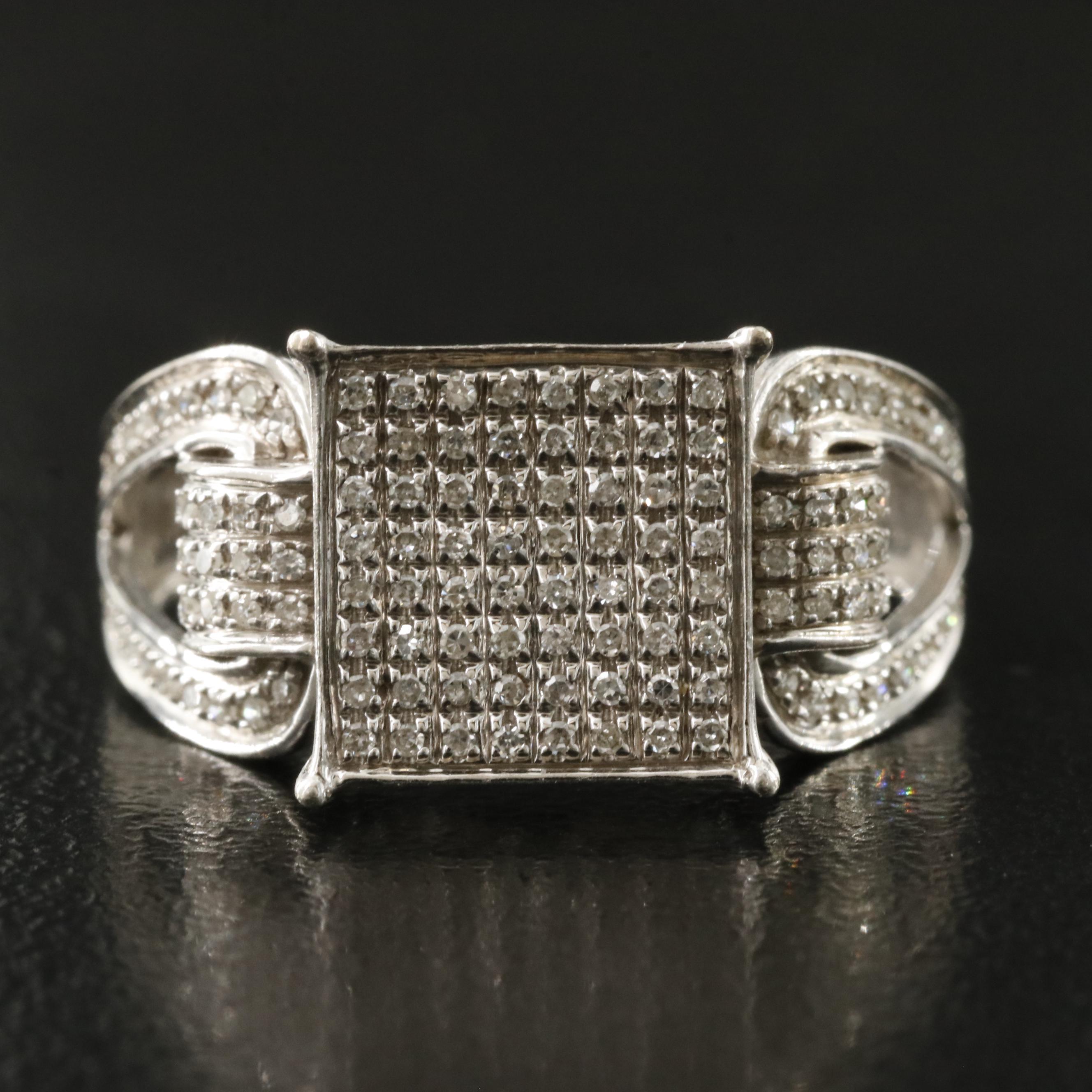 10K 0.28 CTW Diamond Ring