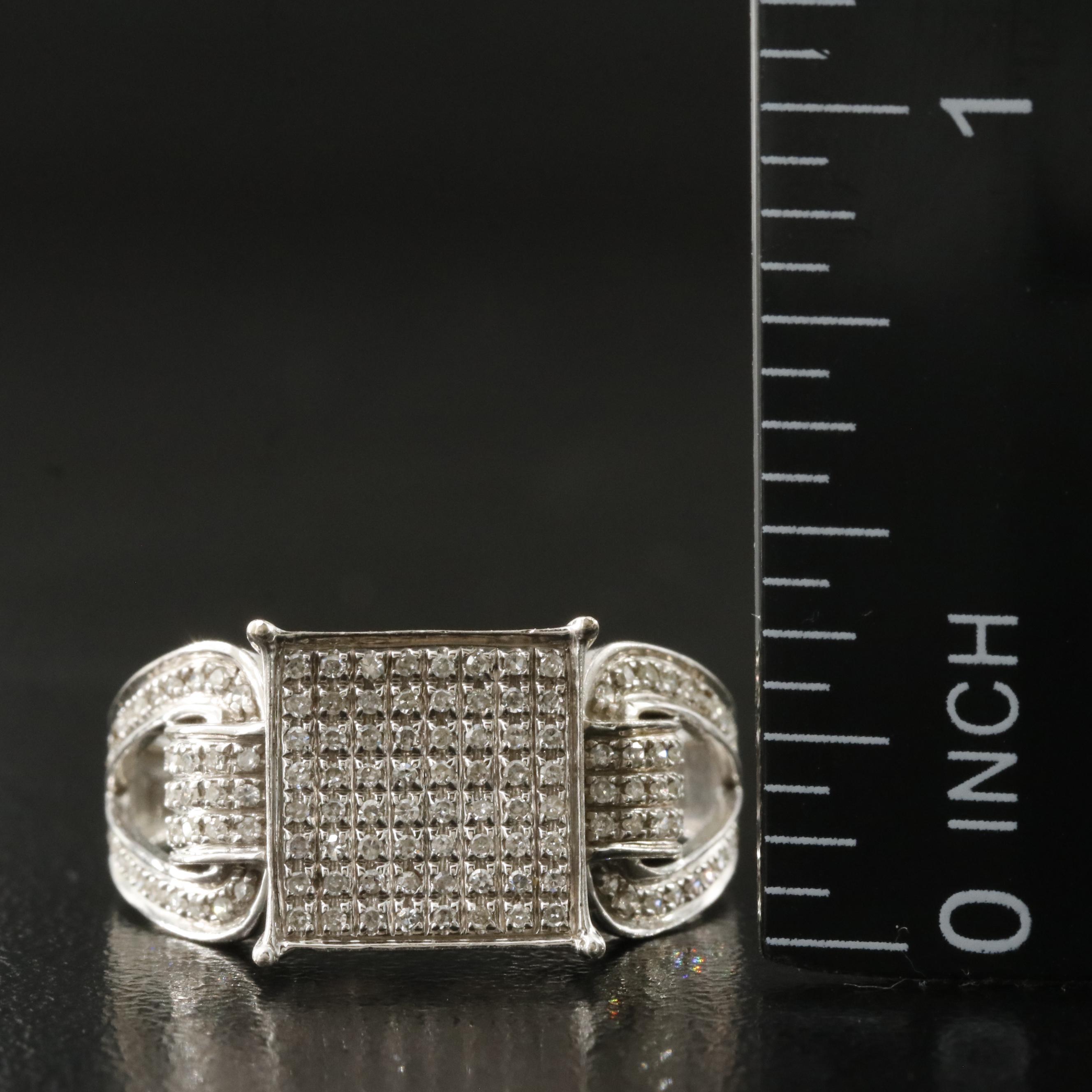 10K 0.28 CTW Diamond Ring