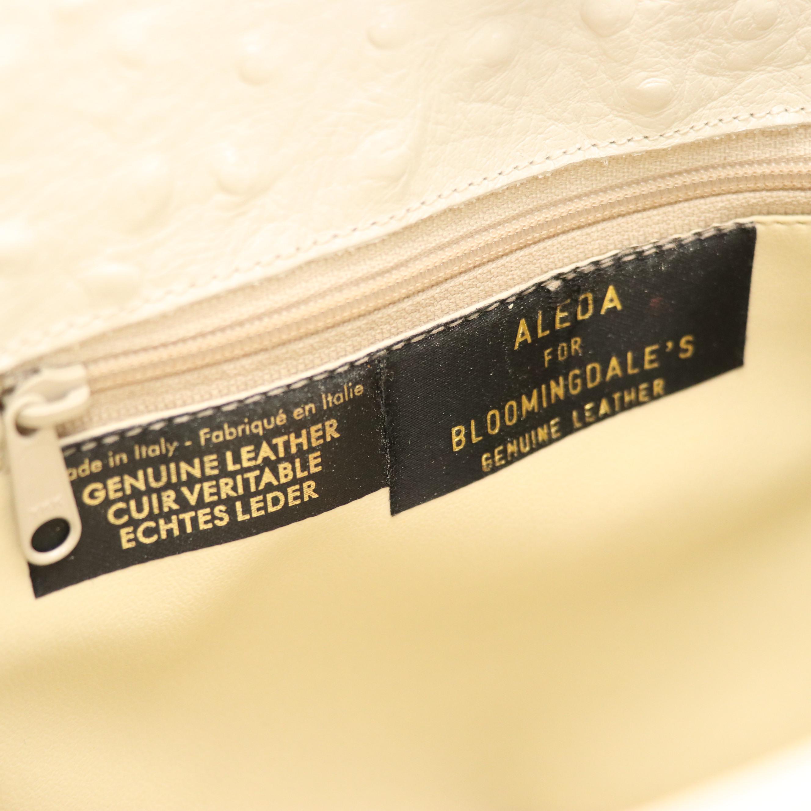 Aleda for Bloomingdale's Embossed Leather Bag and Babibaobei Satchel