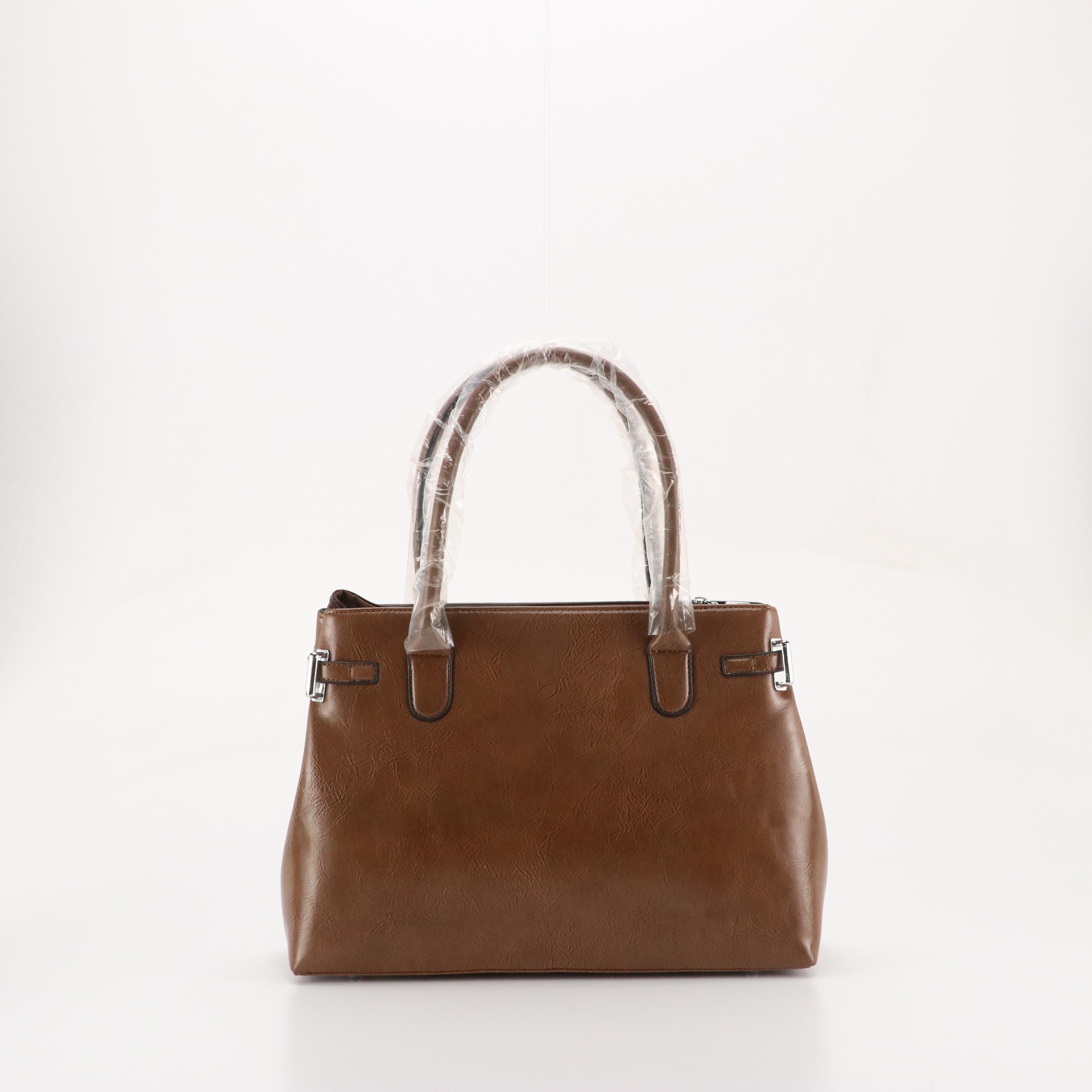 Aleda for Bloomingdale's Embossed Leather Bag and Babibaobei Satchel