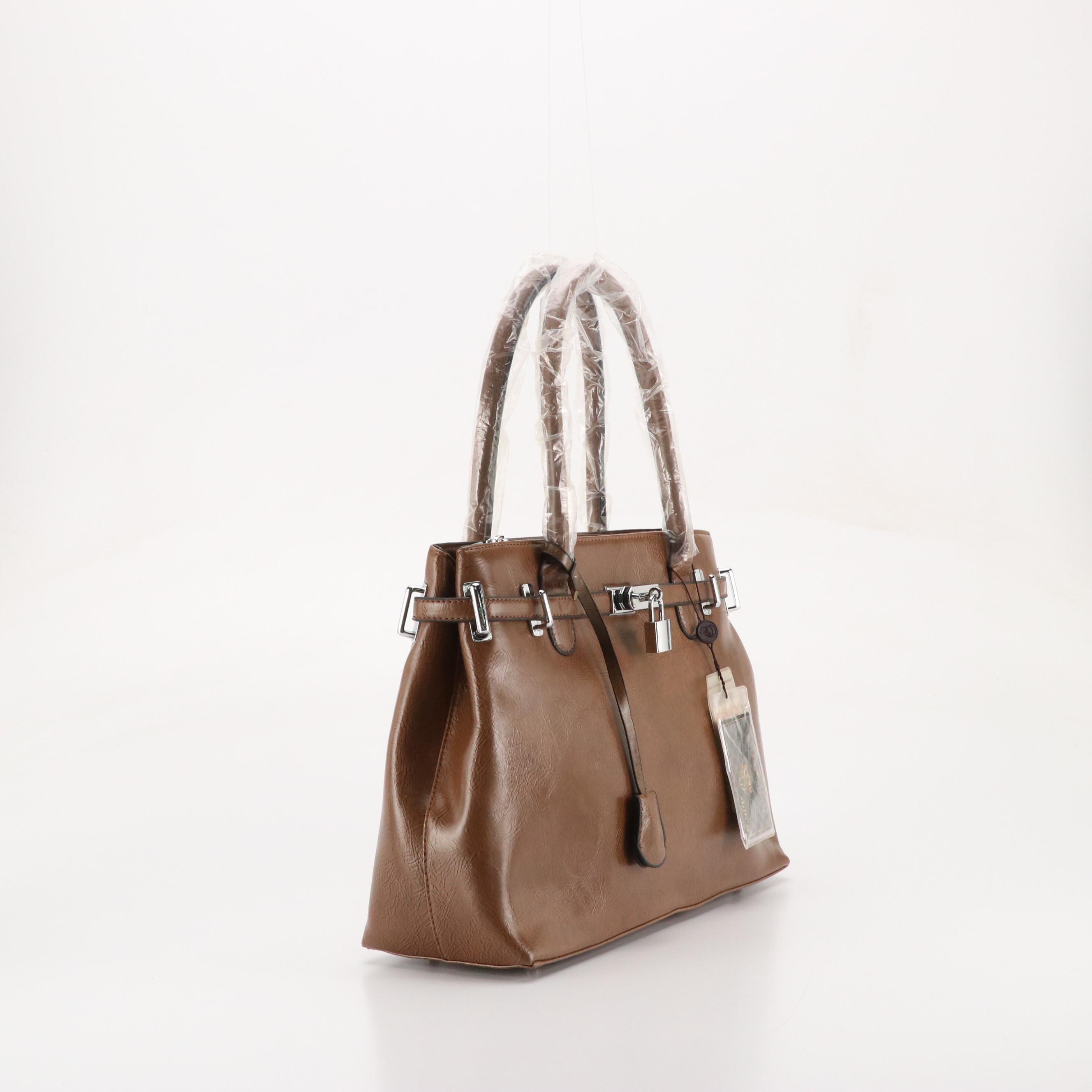 Aleda for Bloomingdale's Embossed Leather Bag and Babibaobei Satchel